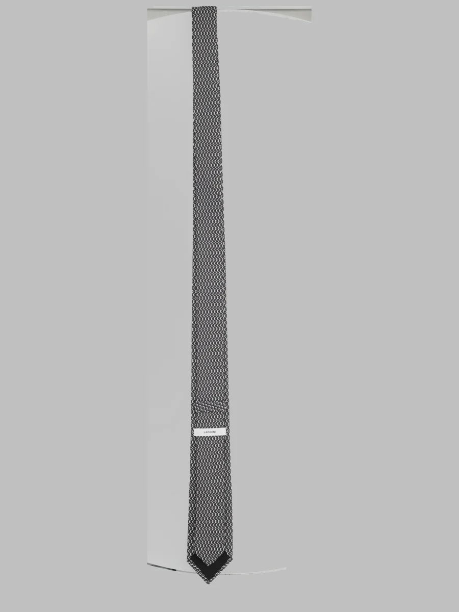 Lardini Textured Knit Tie for Men - Image 2