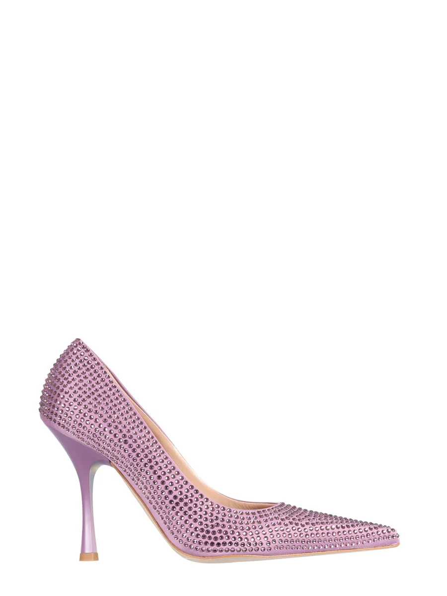 LEONIE HANNE X LIU JO Crystal-embellished Pointed-toe Pumps - Image 4