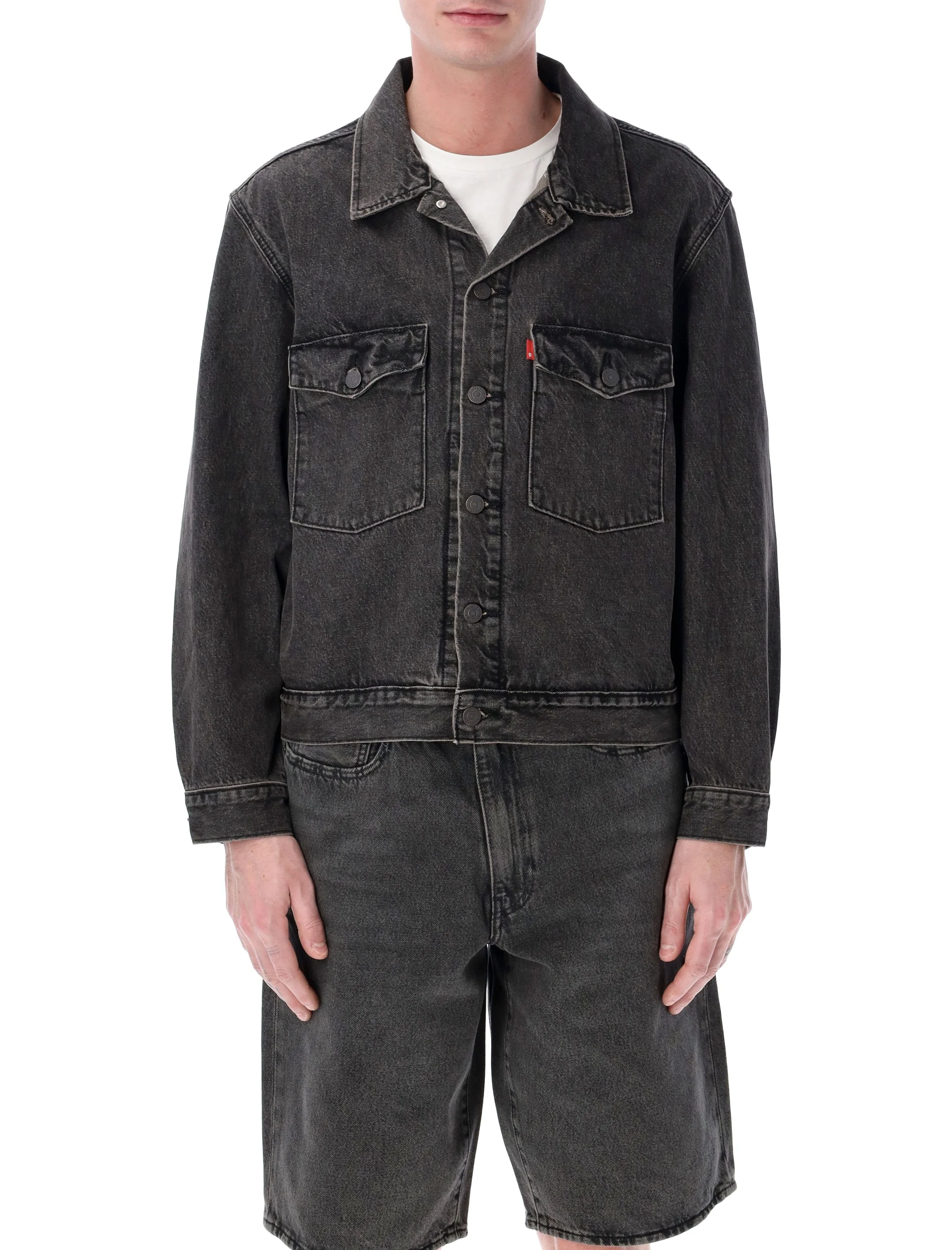 Levi's Cotton Trucker Jacket for Everyday Casual Wear - Size L