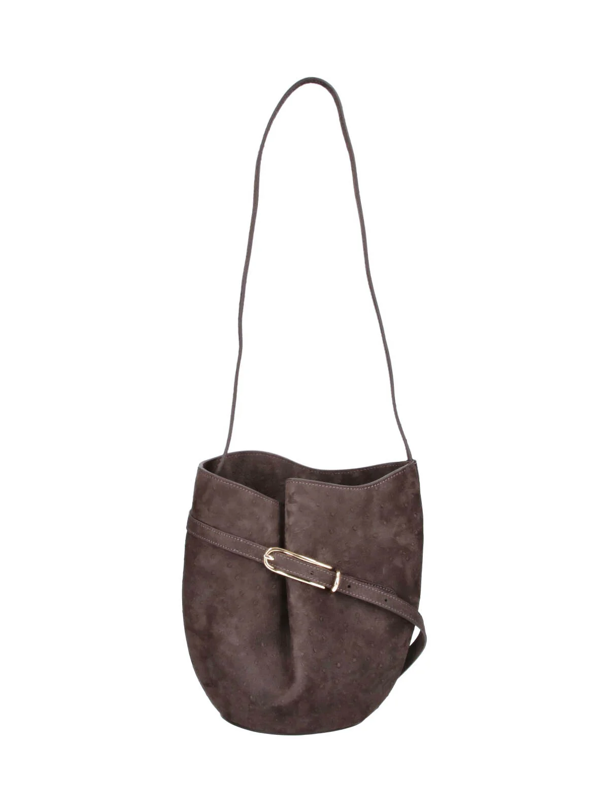 Liffner Calf Leather Mini Shoulder Bag with Cotton Lining