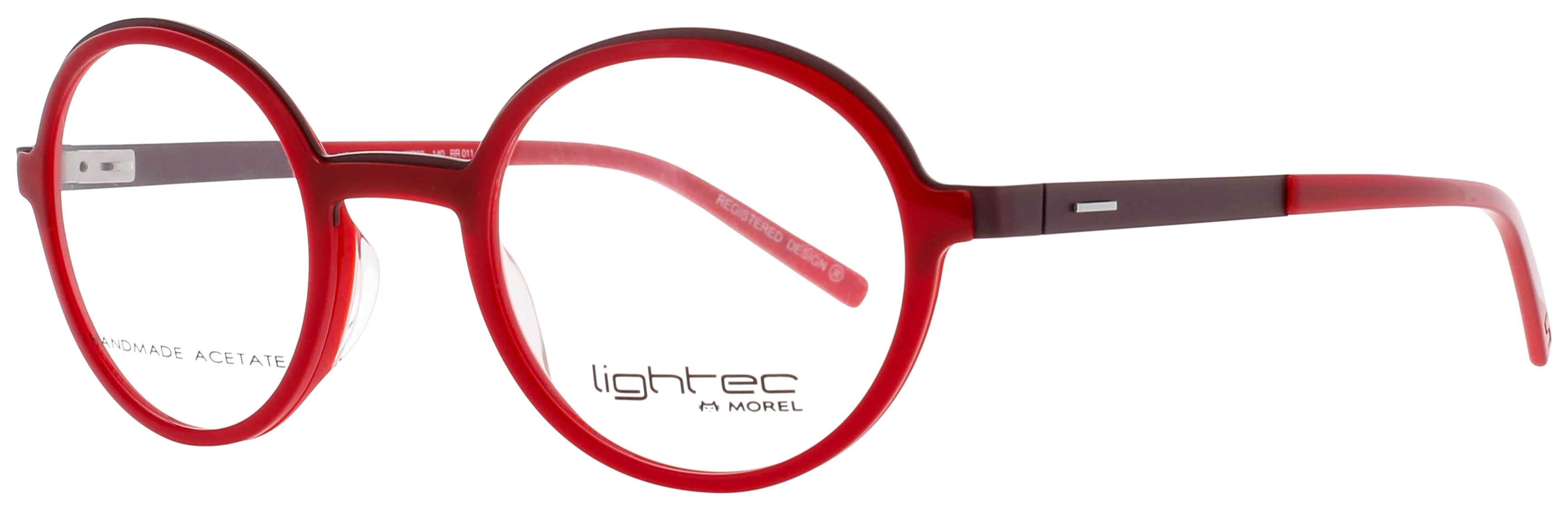 Lightec-morel Men's Lightweight Metal & Plastic Eyeglasses 45-22-140, 8248L
