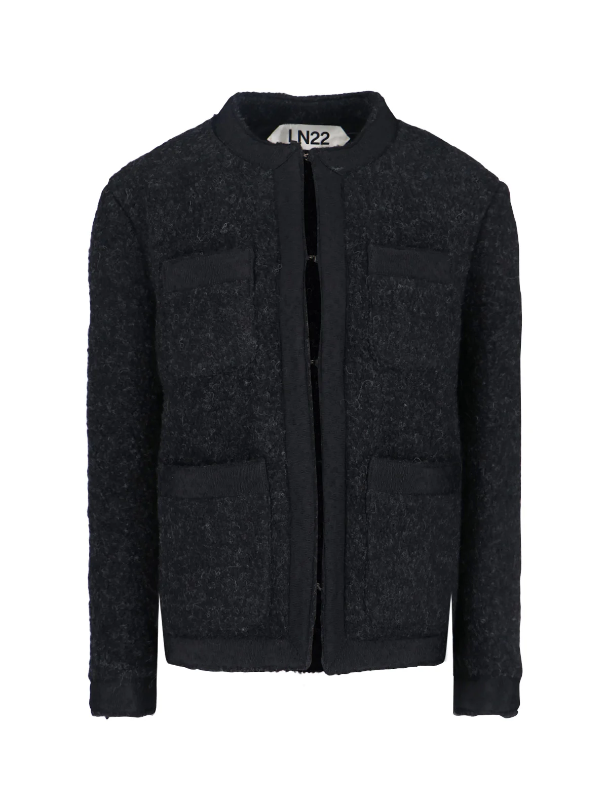 Ln22 Wool-Alpaca Blend Knit Jacket for Women