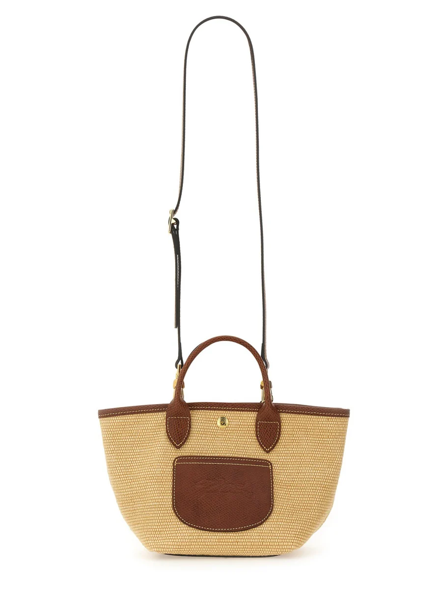 LONGCHAMP Le Pliage Collection XS Basket Bag - Canvas - Image 7