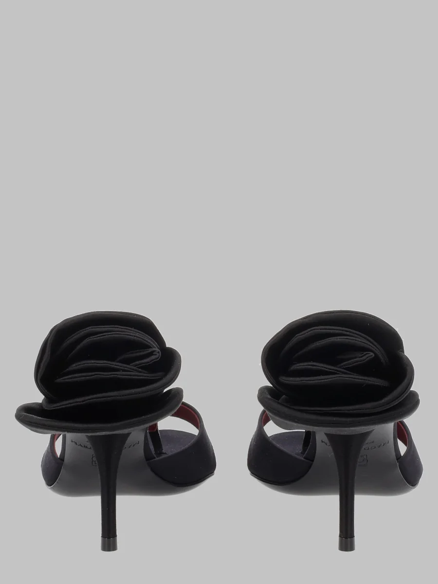 Magda Butrym Inspired Nappa Leather Sandals with Silk-Blend Insole - Image 2