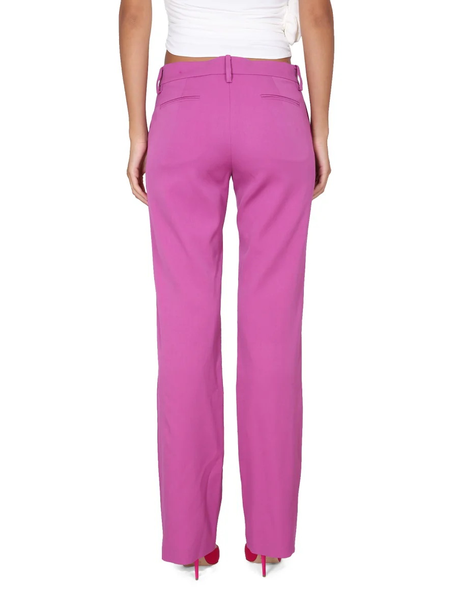MAGDA BUTRYM Low-rise Straight Wool Pants - Image 4