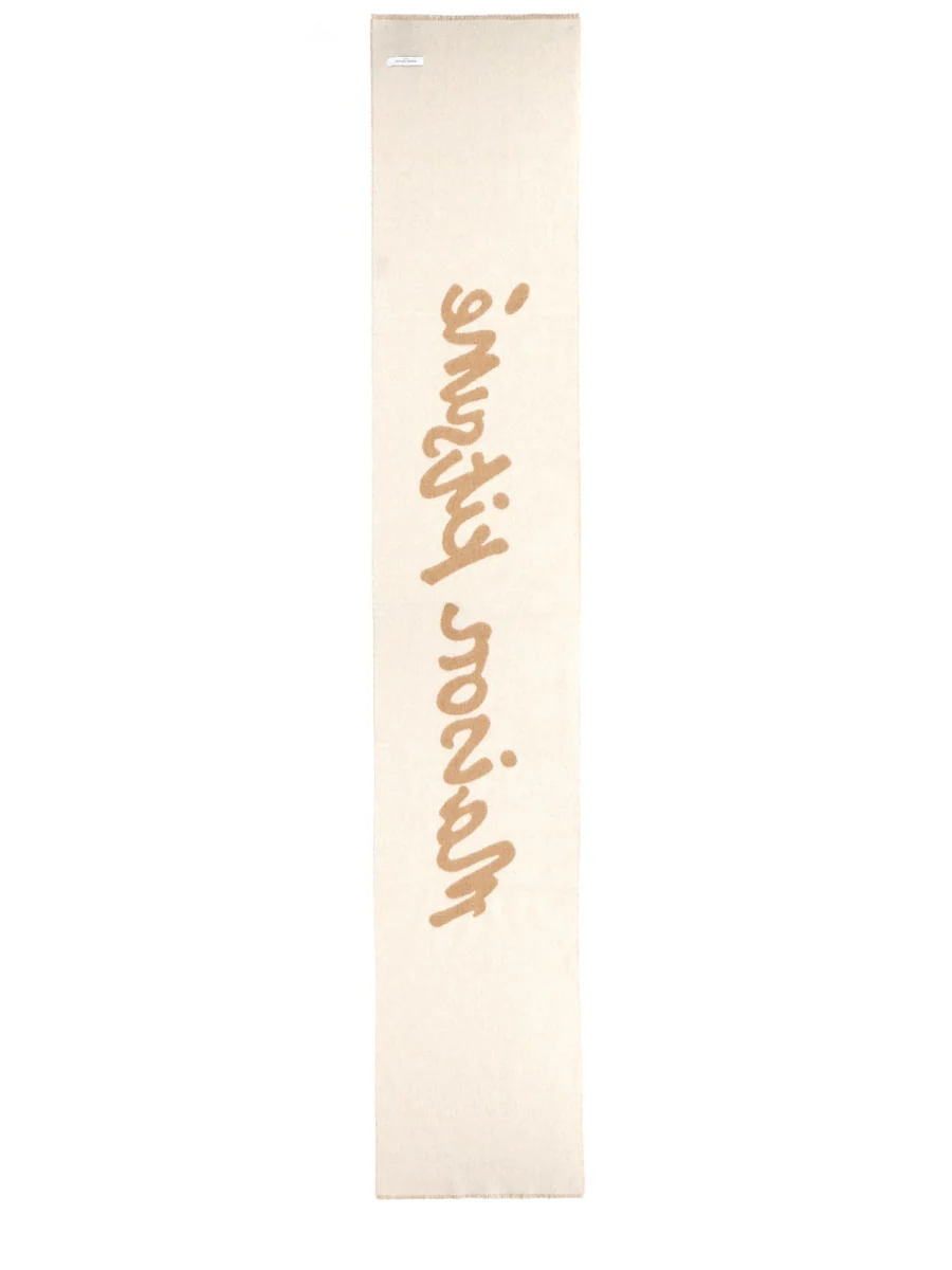 Maison Kitsuné Luxurious Wool Blend Scarf for Women - Image 2