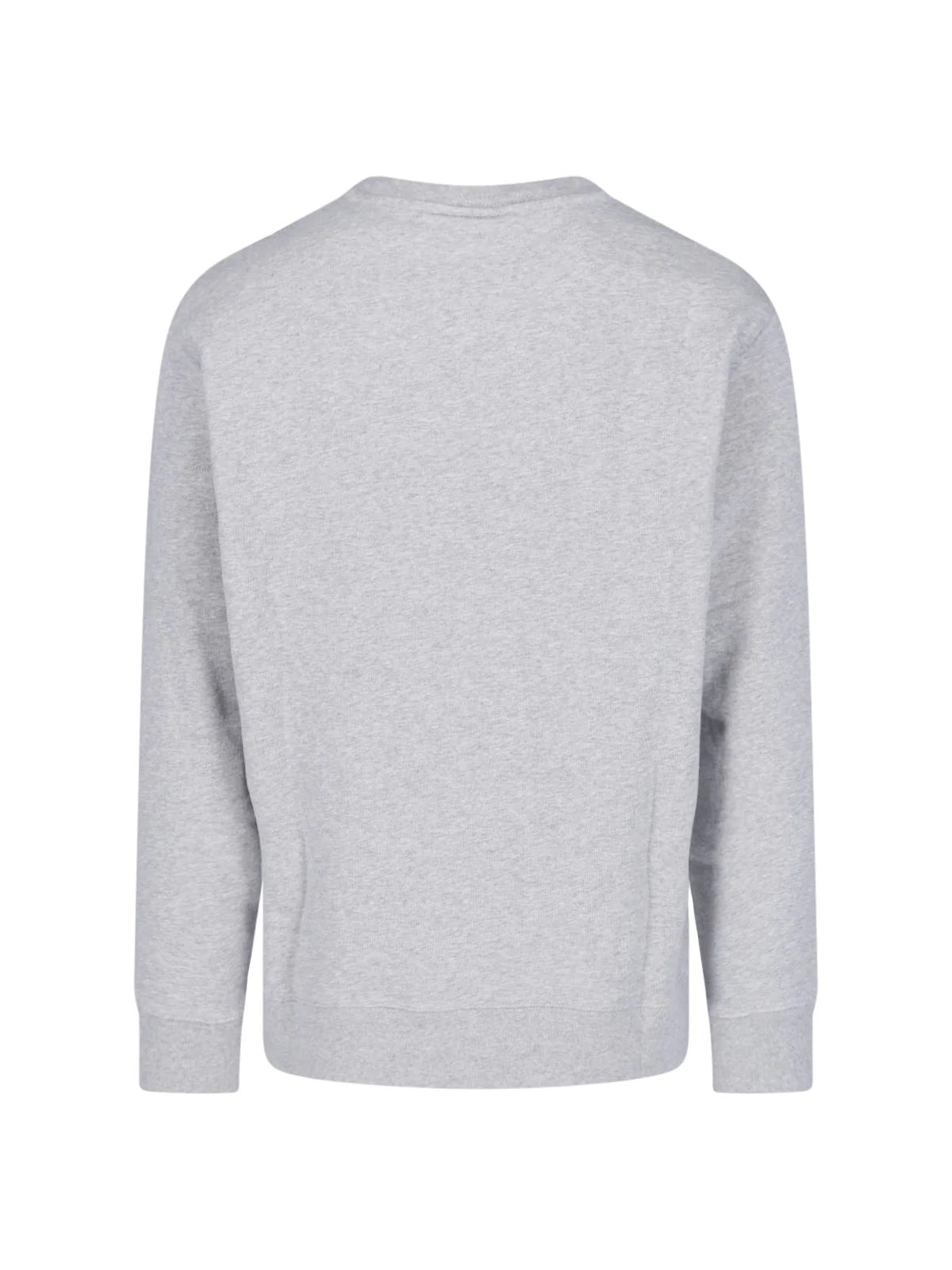 Maison Kitsune Men’s Cotton Sweatshirt with Stretch Rib-Knit Details - Image 4
