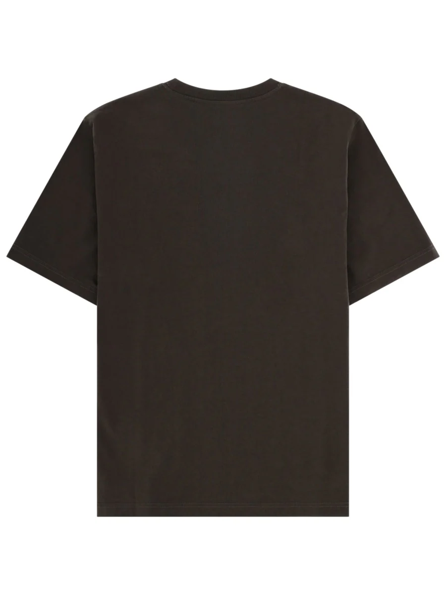Maison Kitsuné Organic Cotton T-Shirt - Poetic Vibes for Men - Image 2
