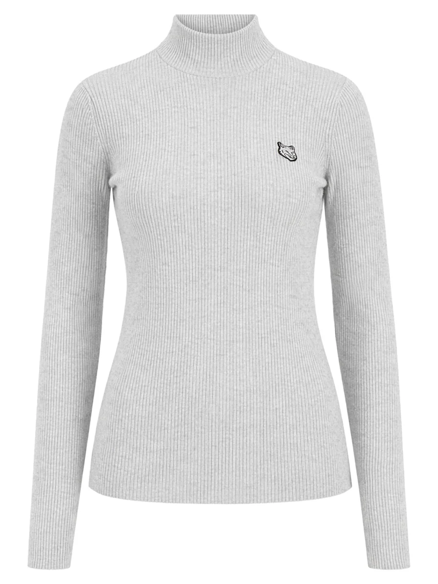Maison Kitsuné Slim Fit Fox Patch T-Shirt