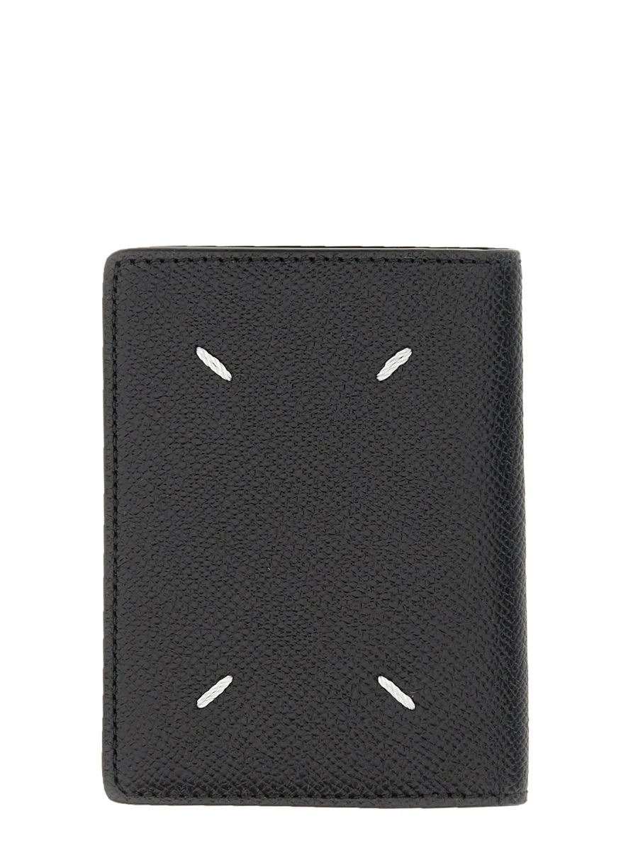 Maison Margiela Bi-Fold Leather Wallet - 11cm x 7.5cm x 1cm