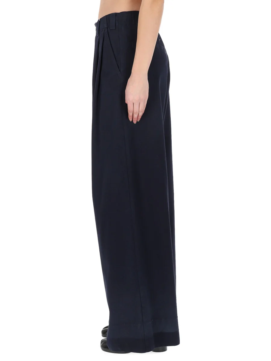 MAISON MARGIELA COTTON BLEND CHINO PANTS - Image 2