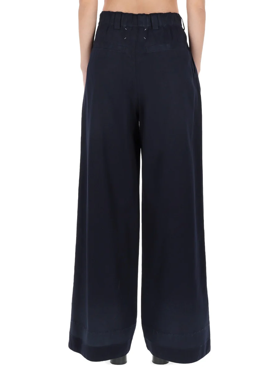 MAISON MARGIELA COTTON BLEND CHINO PANTS - Image 3