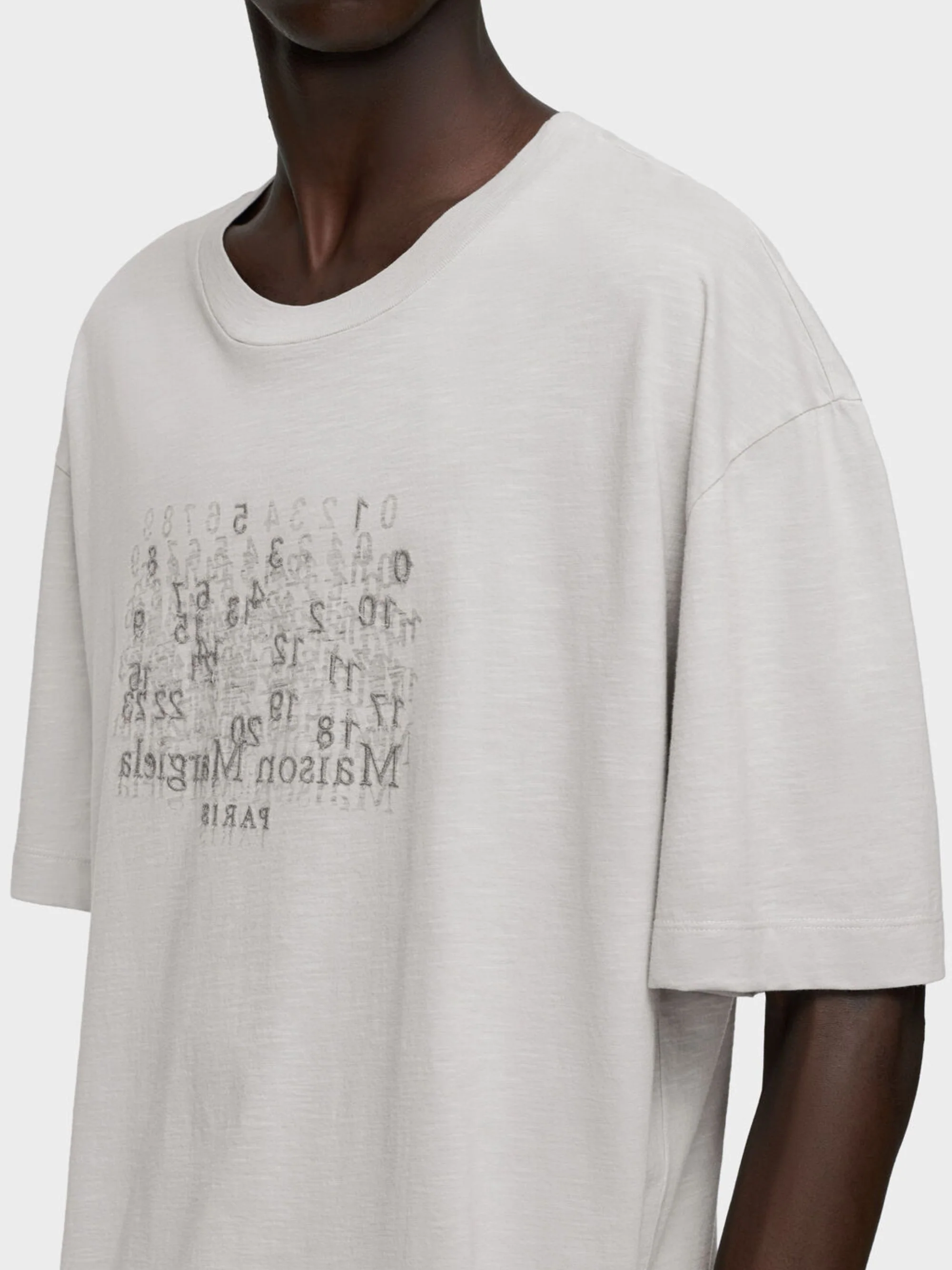 Maison Margiela Cotton Numerical T-shirt - Image 4