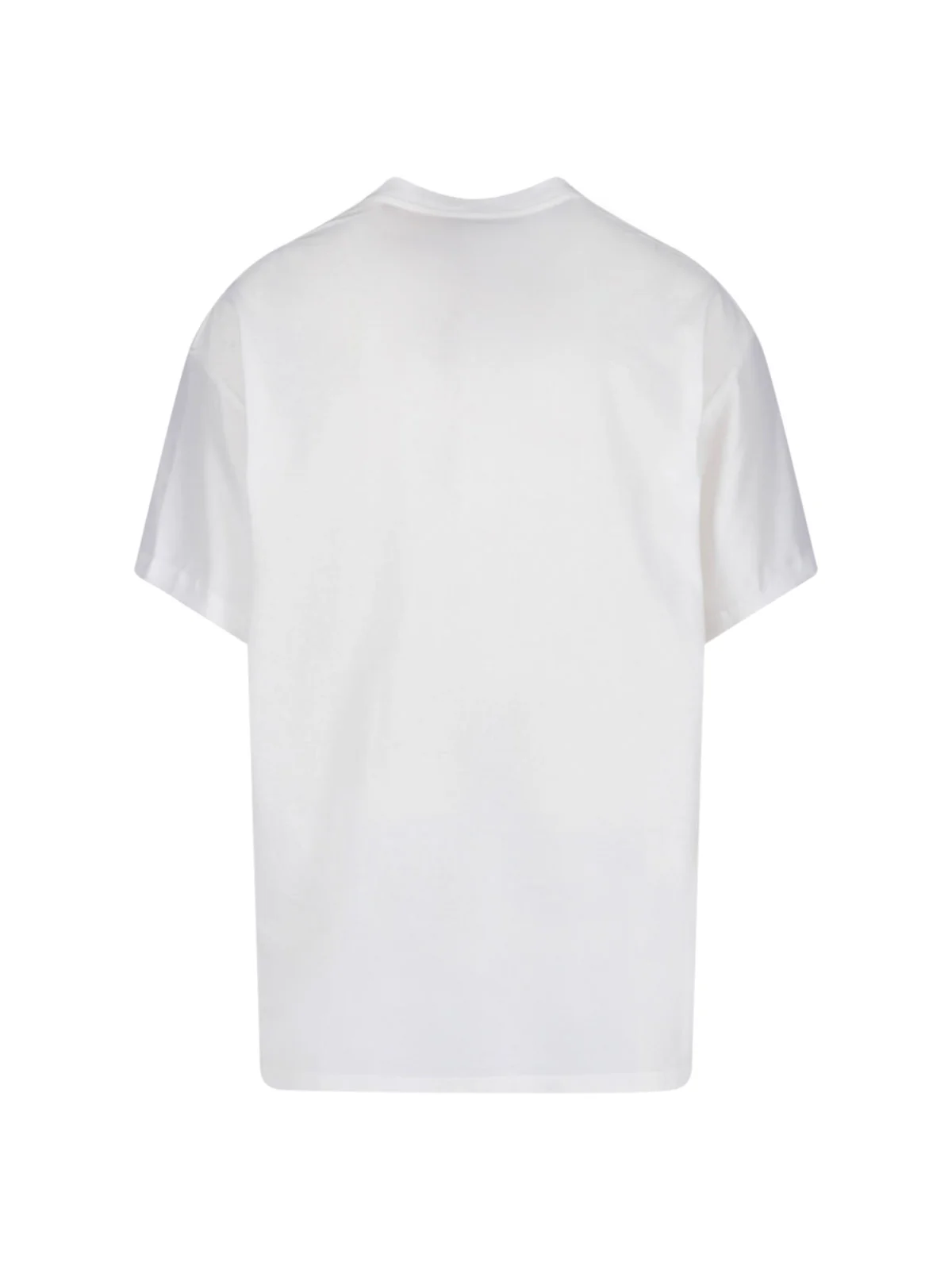 Maison Margiela Cotton & Silk Crewneck T-Shirt - Image 2