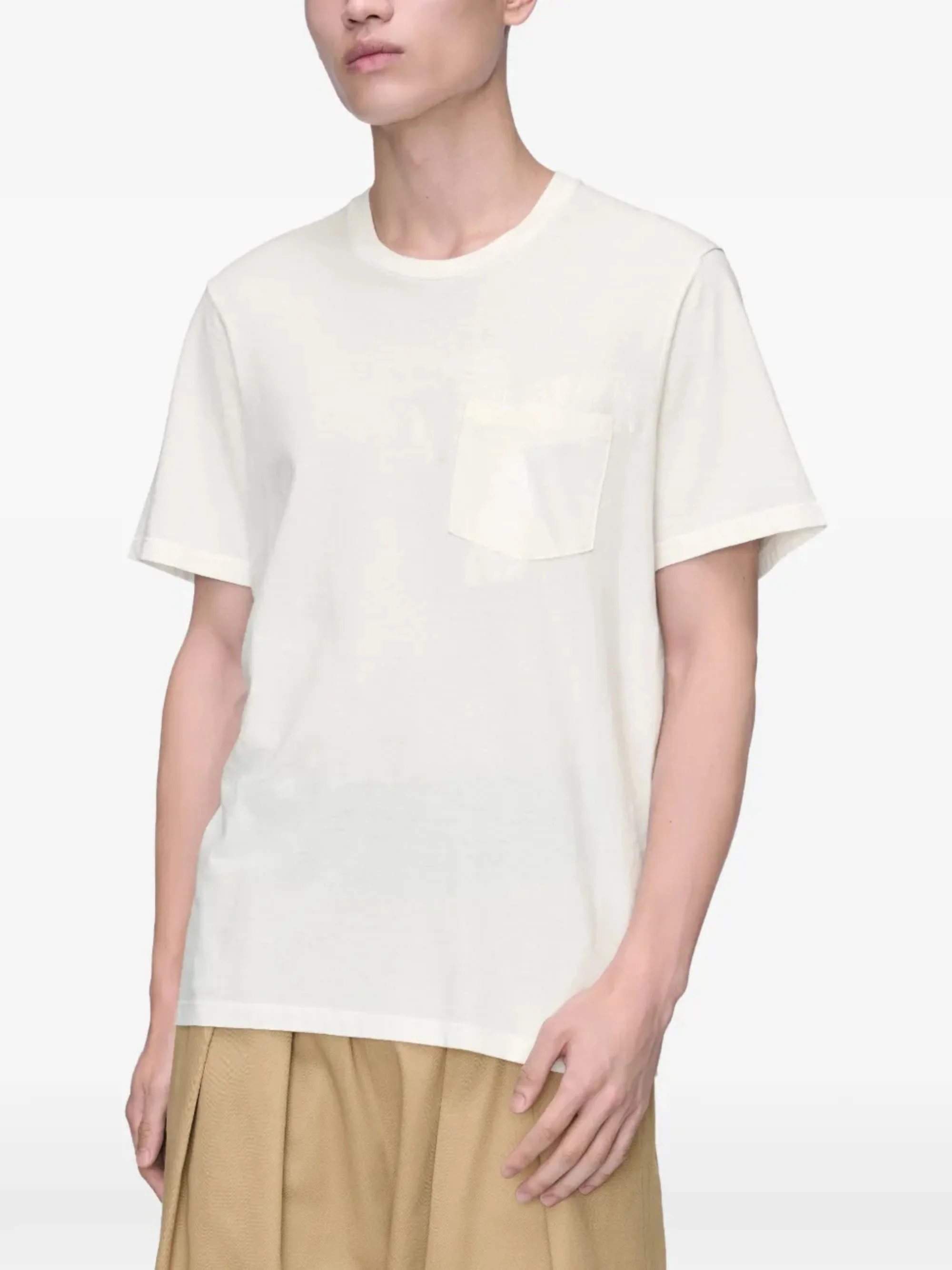 Maison Margiela Essential Cotton Jersey T-Shirt - Size L - Image 4