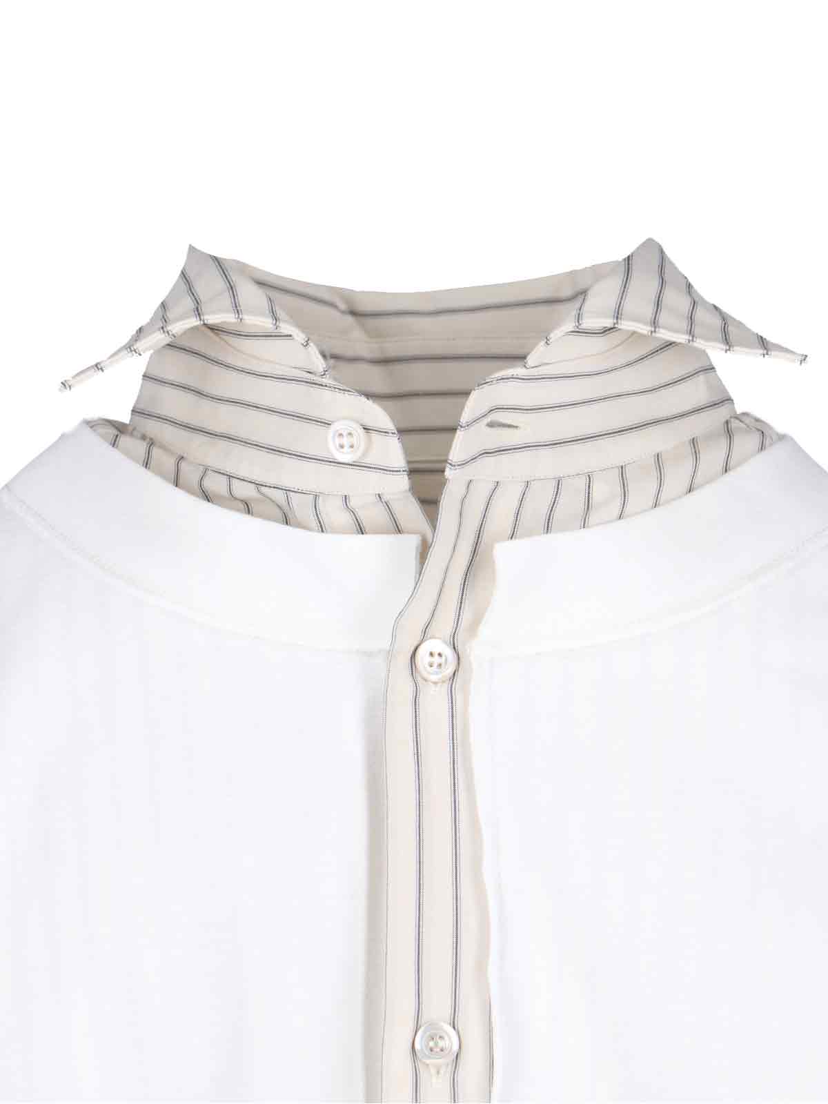 Maison Margiela-Inspired Cotton Shirt - Image 3