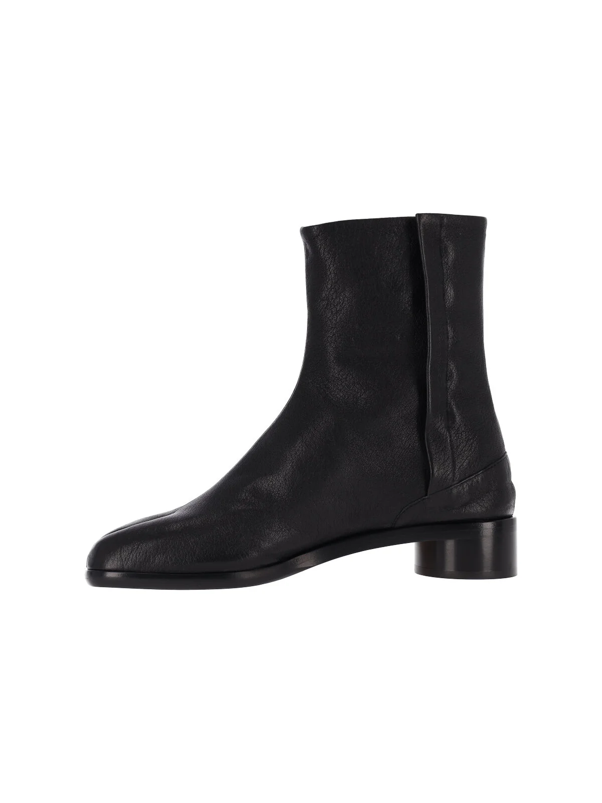 Maison Margiela Men’s Leather Boots with Contrasting Trim - Image 3