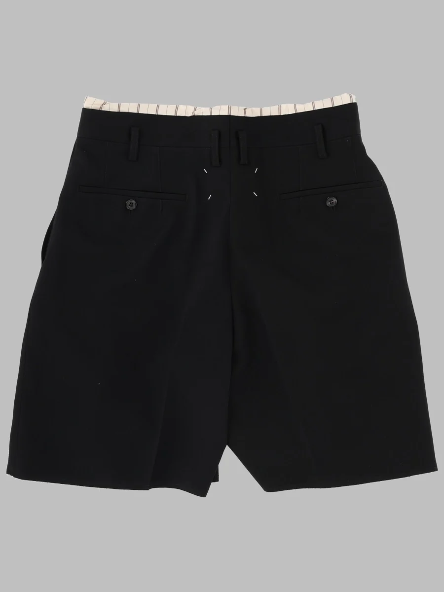 Maison Margiela Men's 100% Virgin Wool Shorts - Image 3