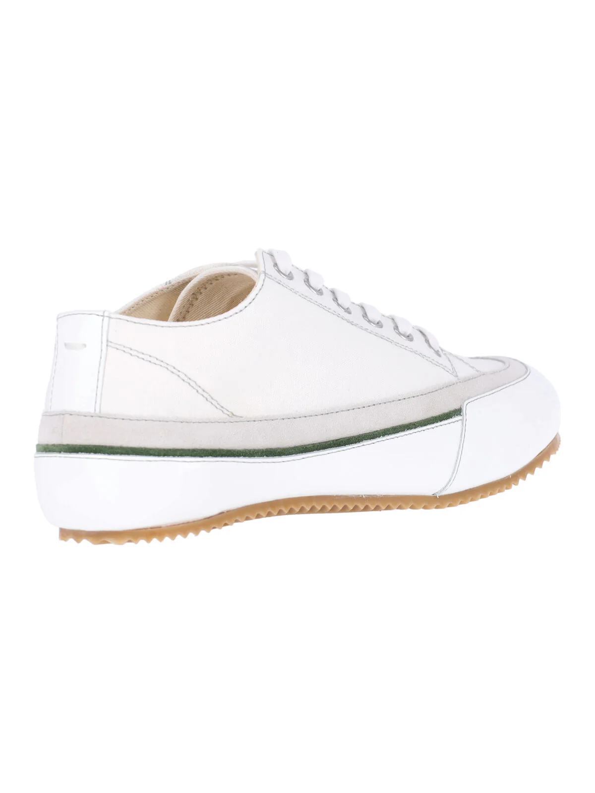 Maison Margiela Men's Cotton & Bovine Leather Sneakers - Image 4
