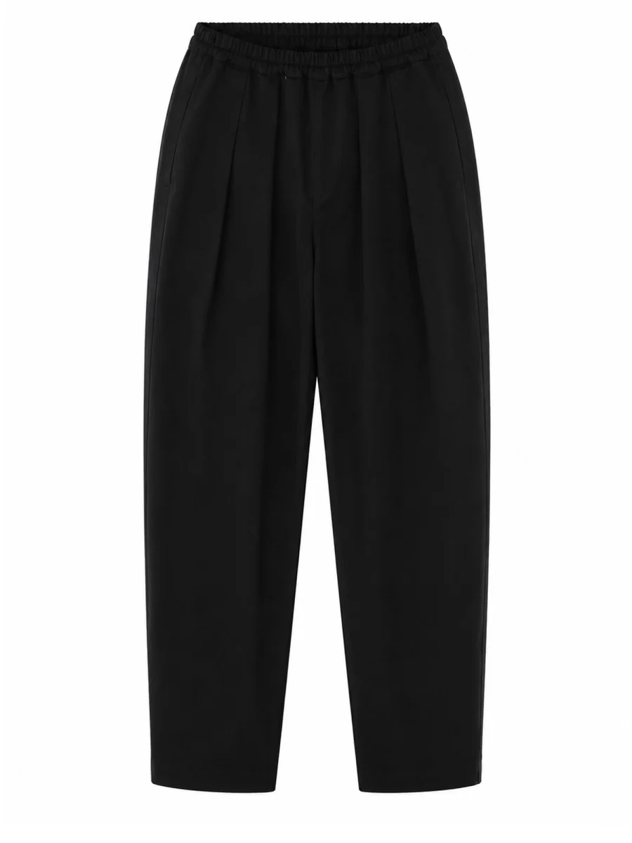 Maison Margiela Men's Soft Fabric Trousers with Cotton-Lined Pockets