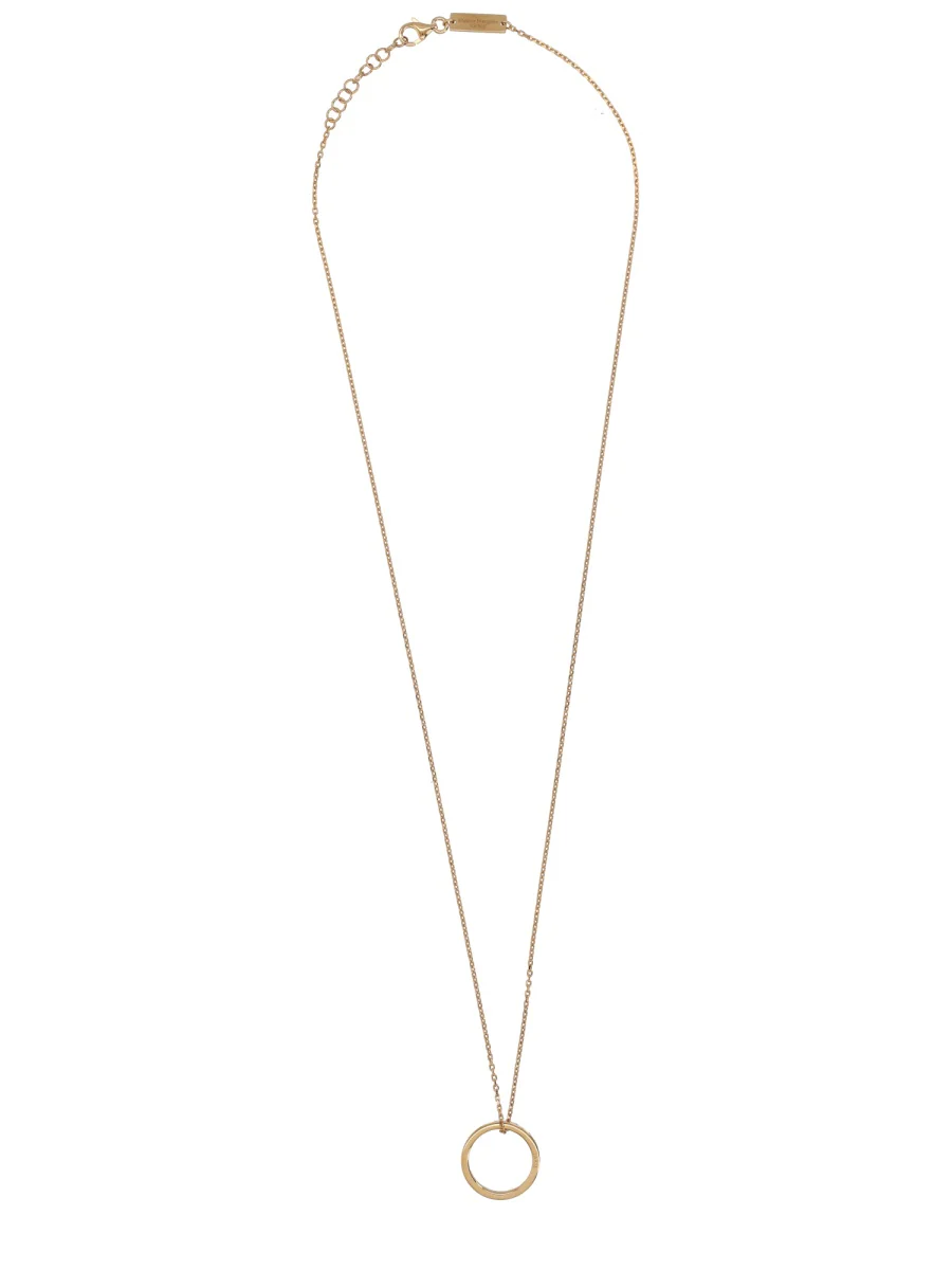 MAISON MARGIELA Necklace with Ring Pendant