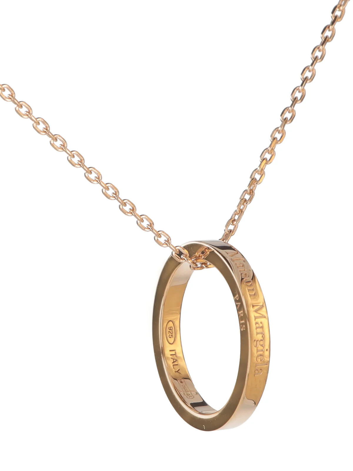 MAISON MARGIELA Necklace with Ring Pendant - Image 5