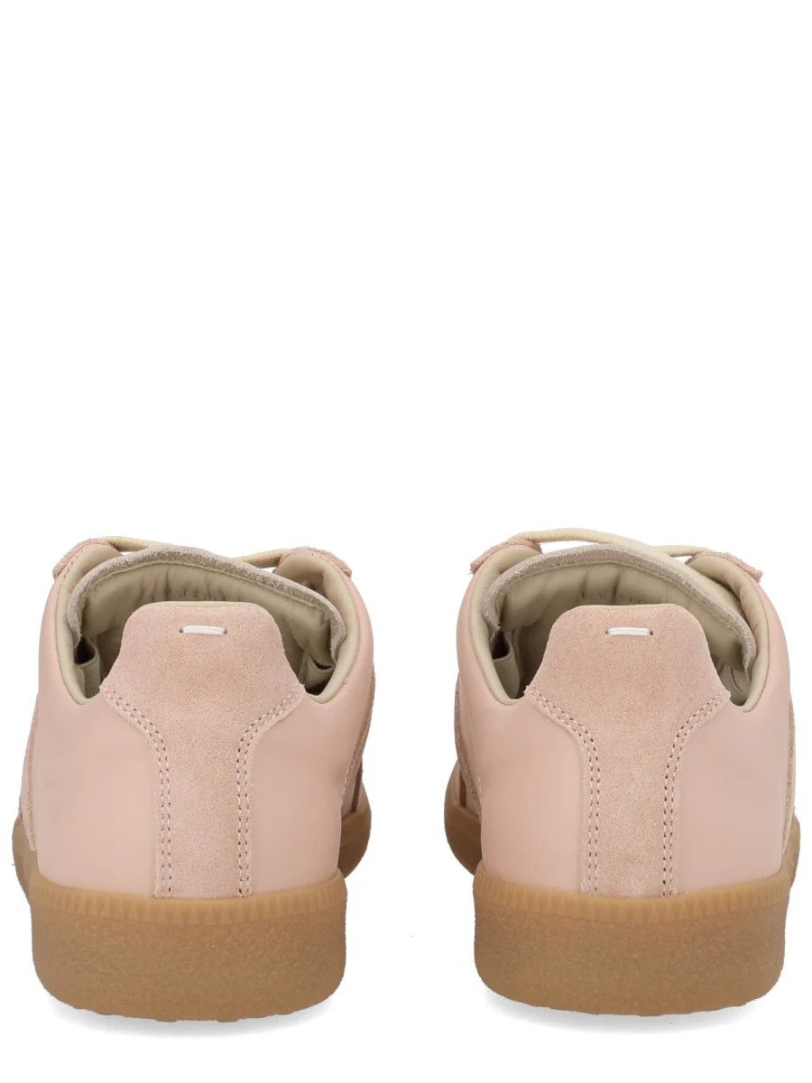 MAISON MARGIELA Replica Suede and Leather Sneakers - Image 4