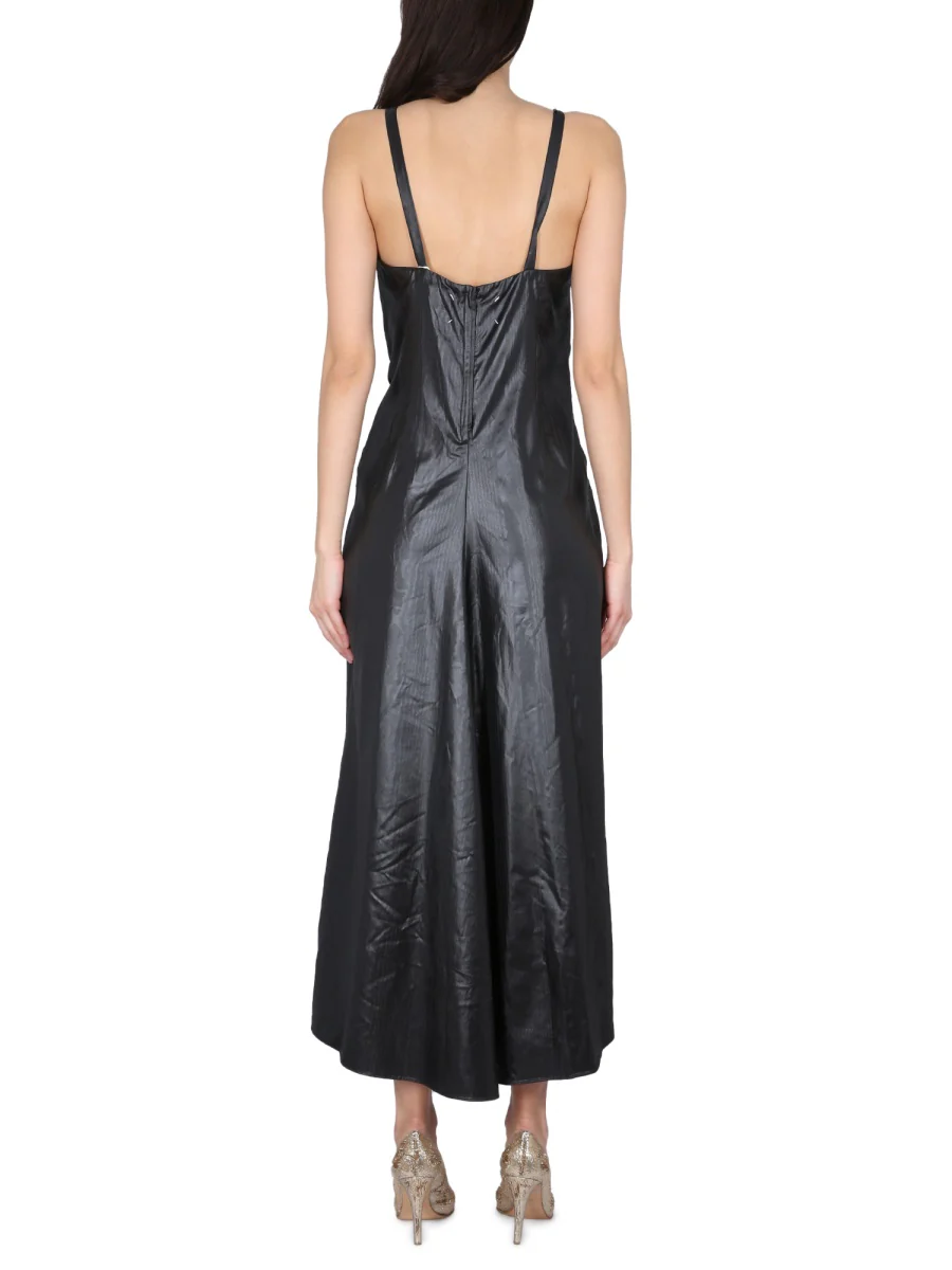 MAISON MARGIELA Ruched Midi Dress - Image 3