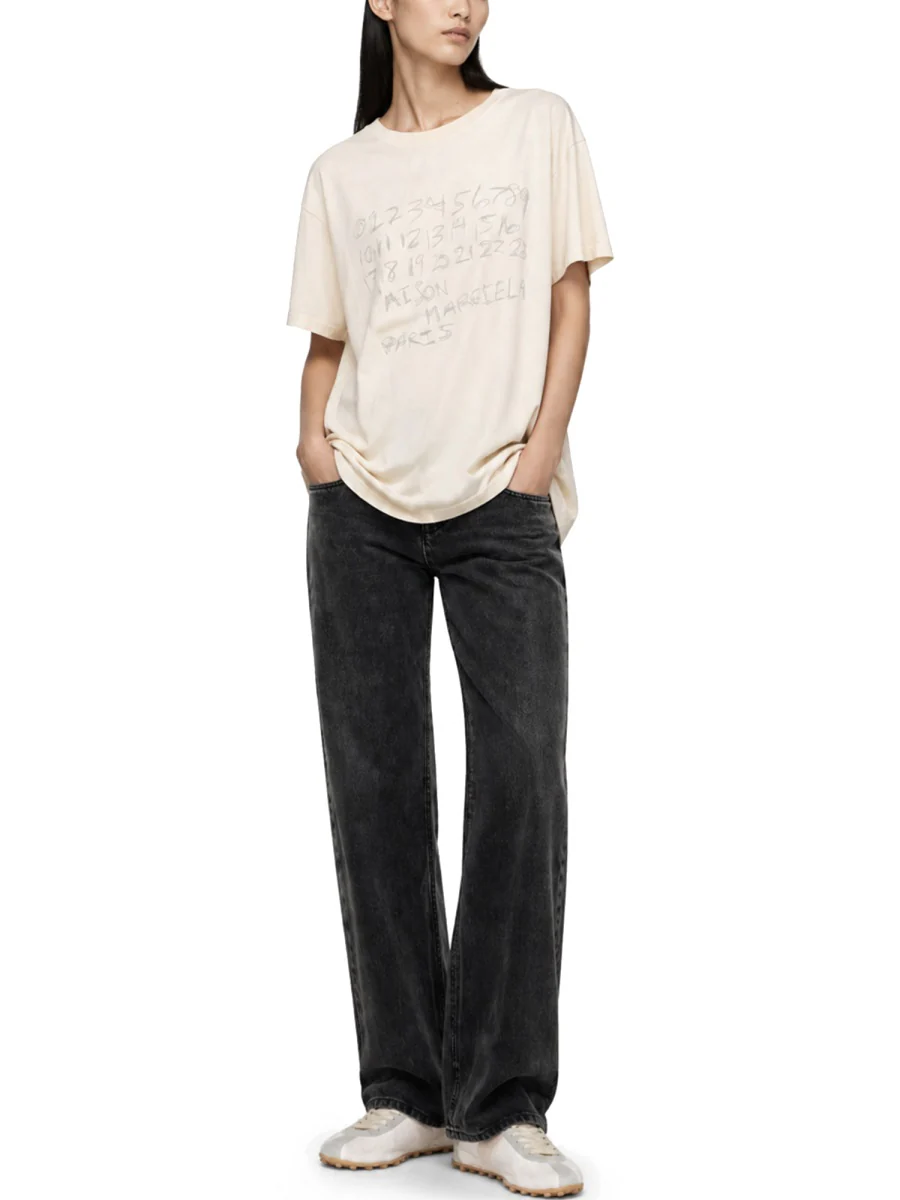 Maison Margiela Stylish Women's T-Shirt with Unique Print - Image 3
