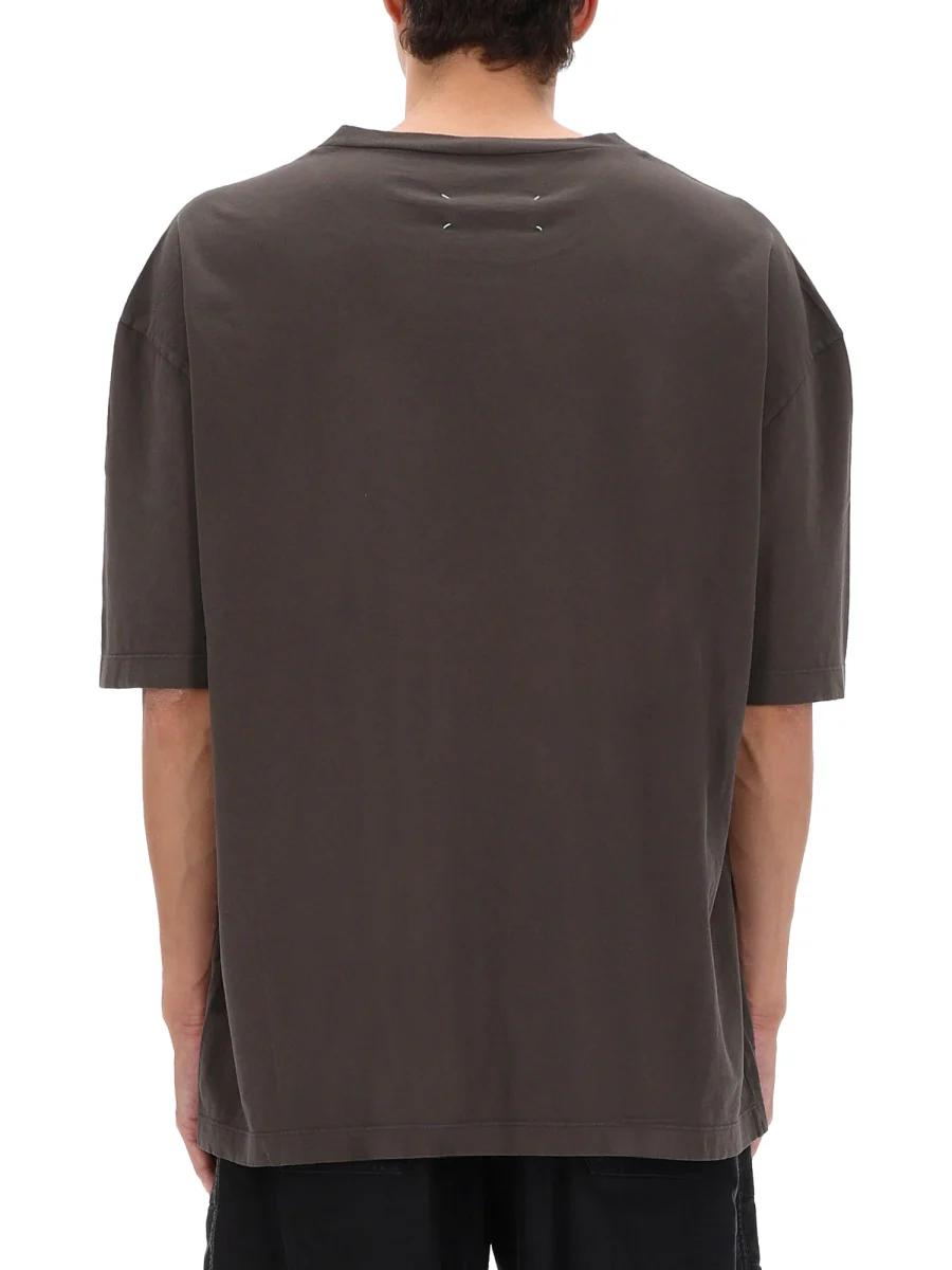 MAISON MARGIELA T-Shirt with Logo - Image 3