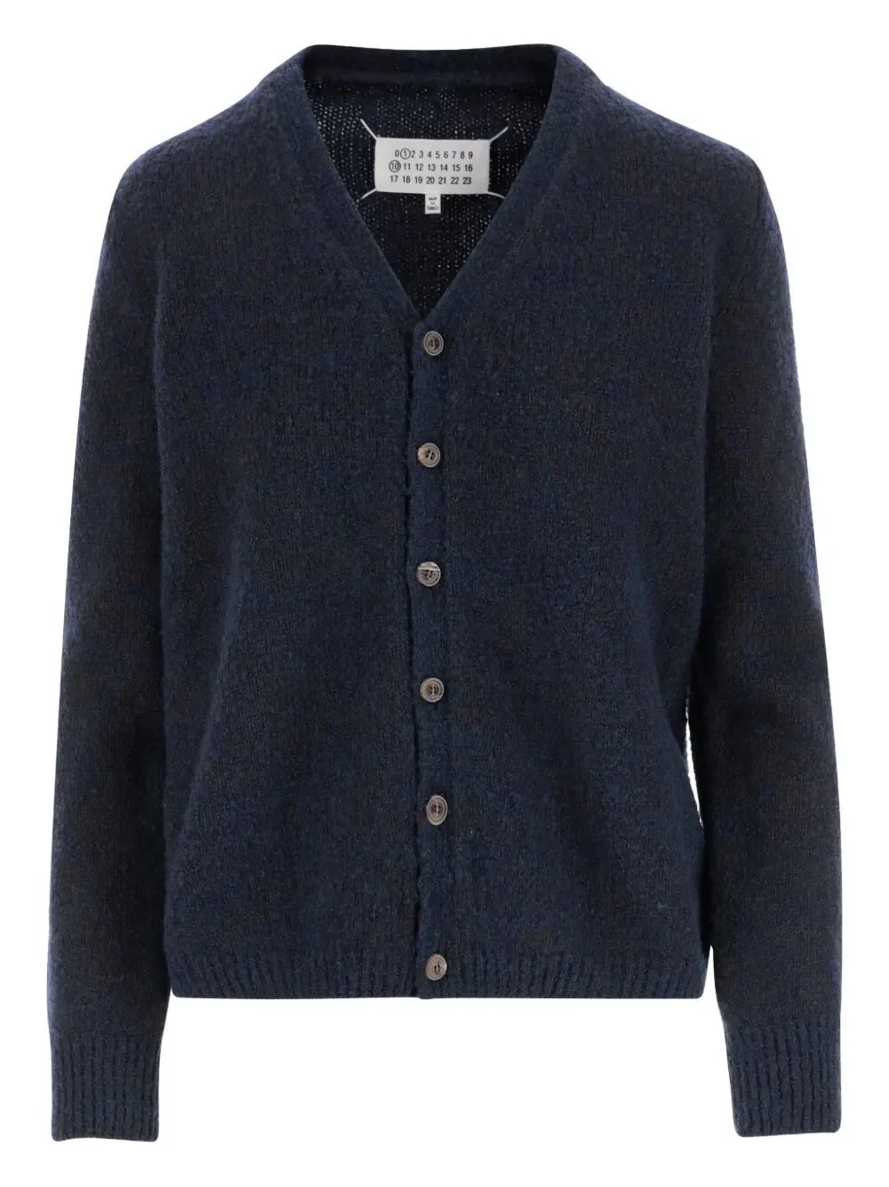 MAISON MARGIELA Virgin Wool V-neck Cardigan - Image 5
