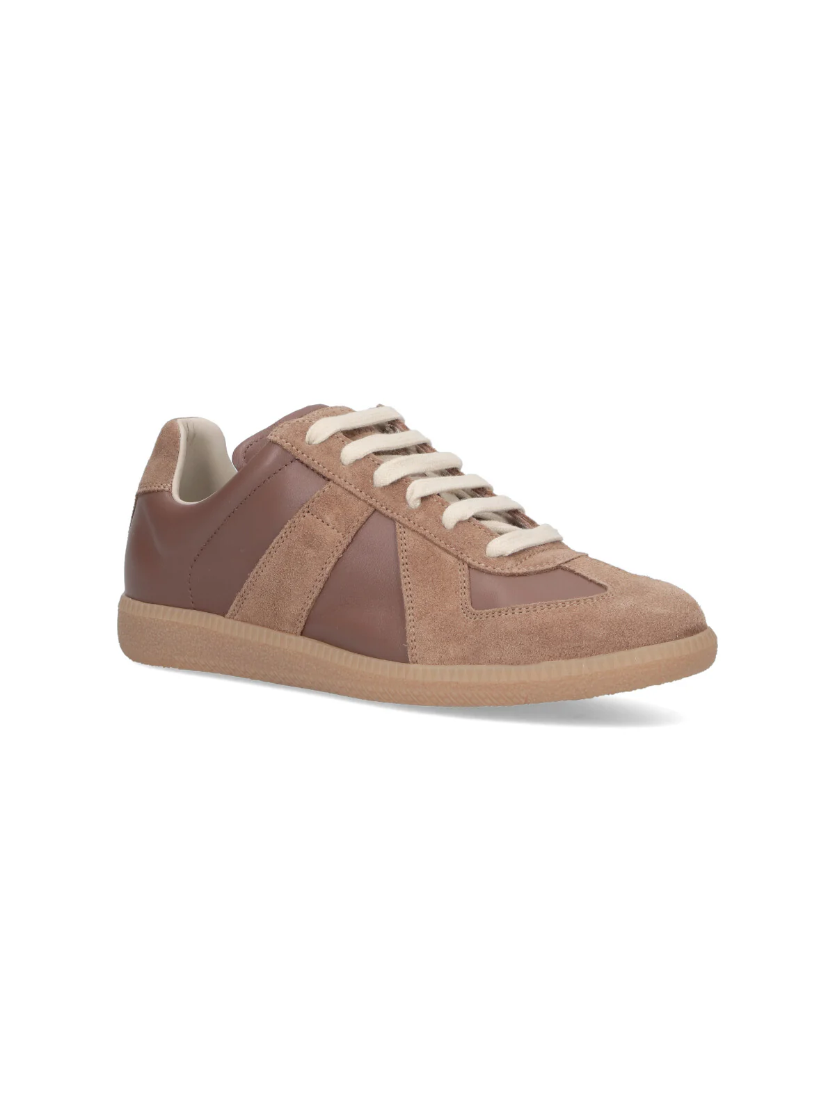 Maison Margiela Women’s Leather Low-Top Sneakers - Image 2