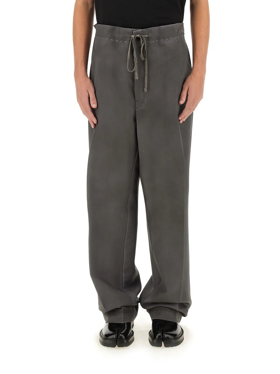 MAISON MARGIELA Wool Mohair Trousers - Image 3