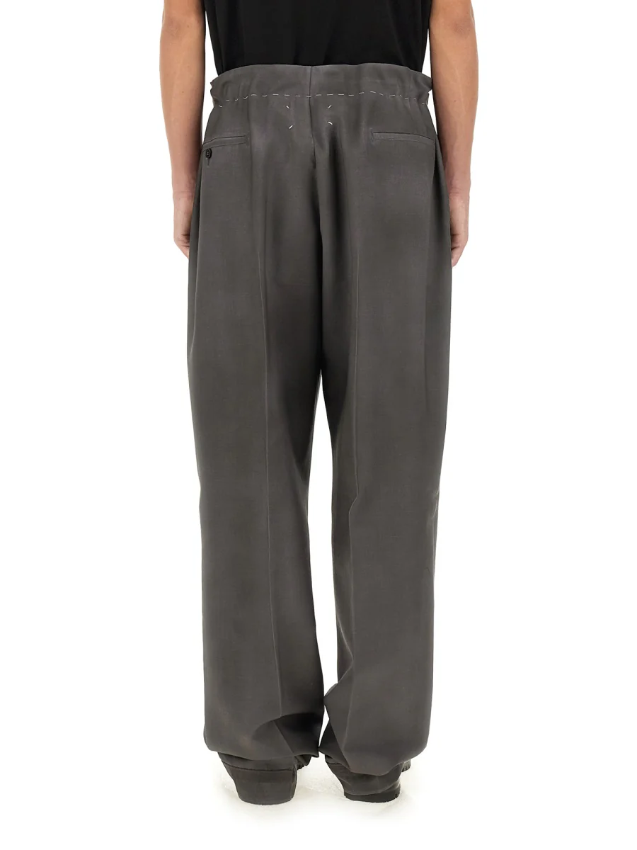 MAISON MARGIELA Wool Mohair Trousers - Image 5