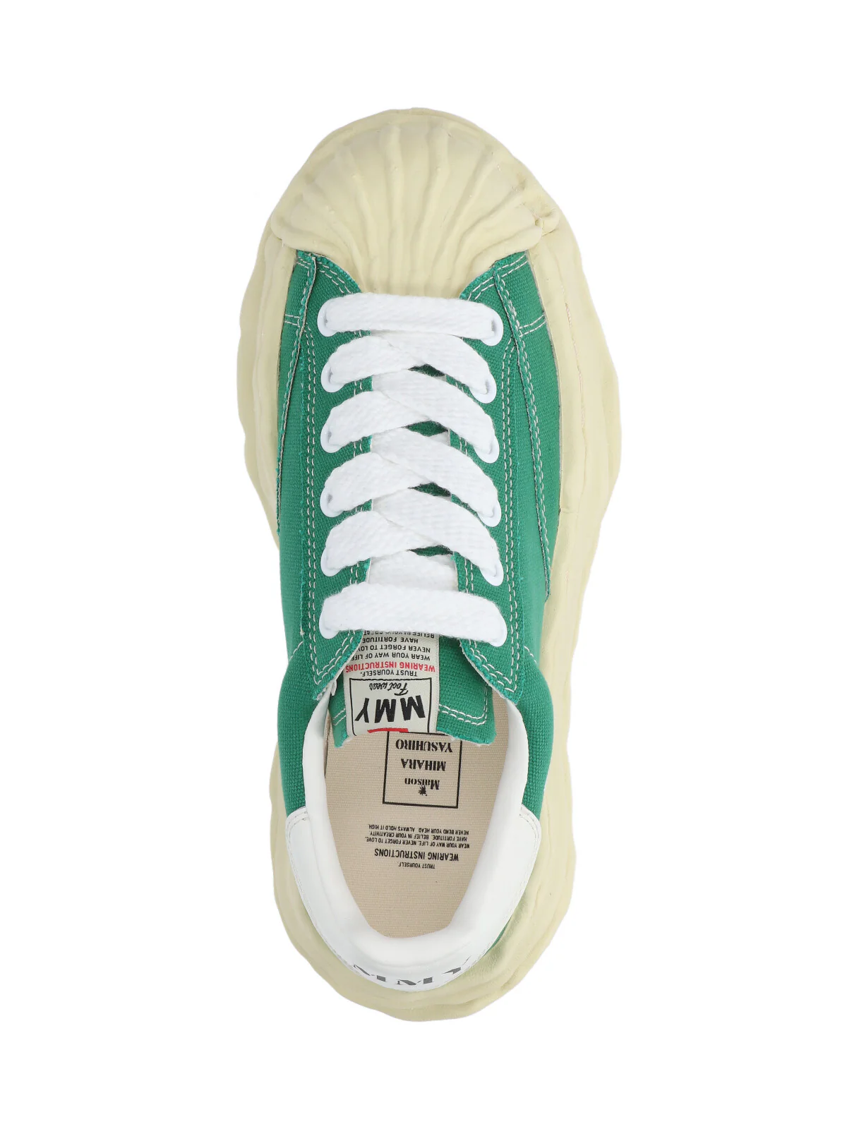 Maison Mihara Yasuhiro Unisex Cotton & Rubber Sneakers - Image 5