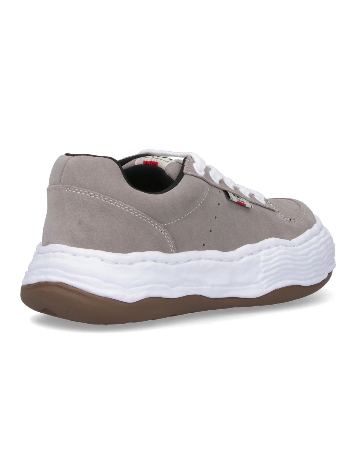 Maison Mihara Yasuhiro Unisex Cow Leather Sneakers with Rubber Sole - Image 4