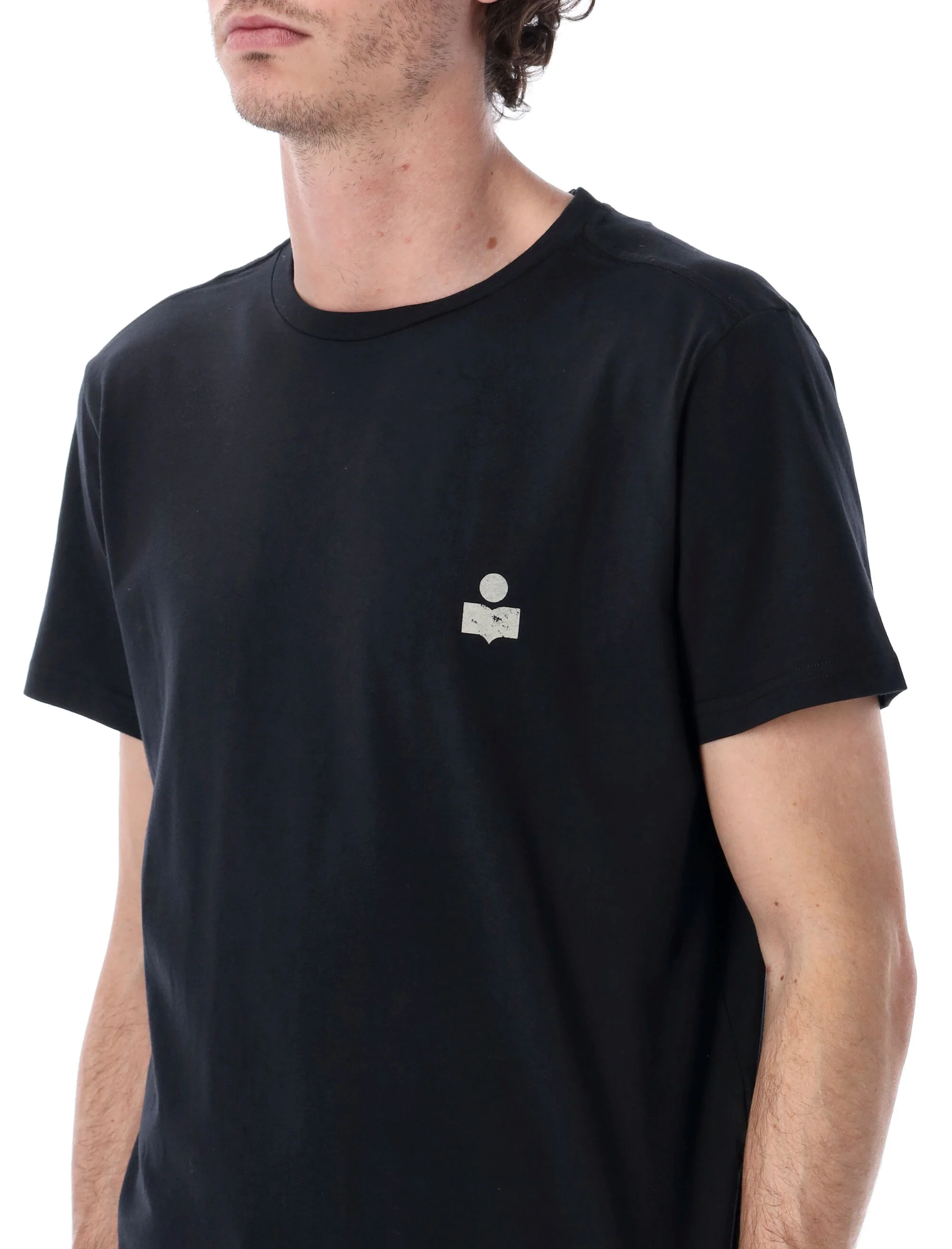 Marant Contemporary Essential Regular Fit T-Shirt - Size L - Image 3