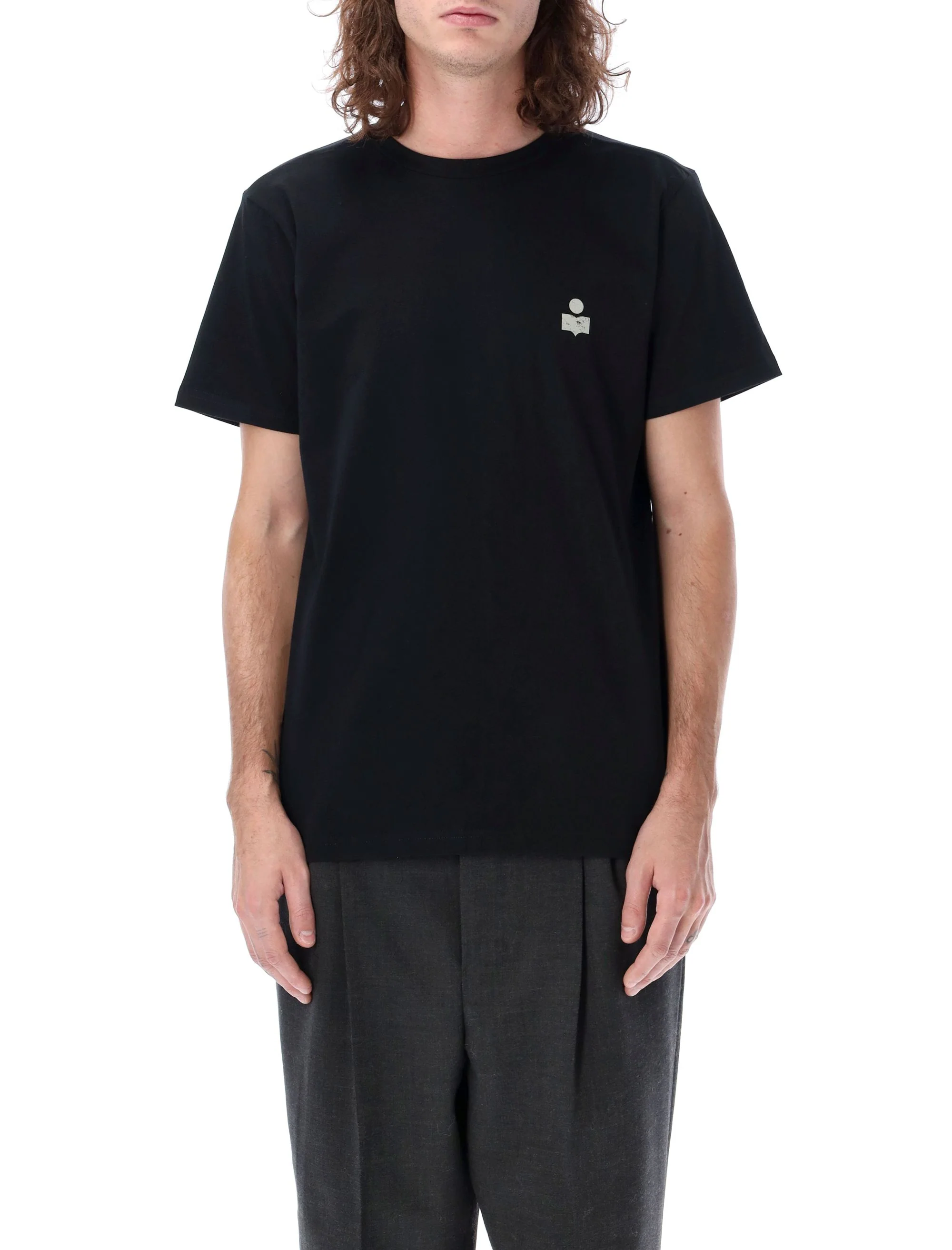 Marant Contemporary Essential Regular Fit T-Shirt - Size L - Image 4