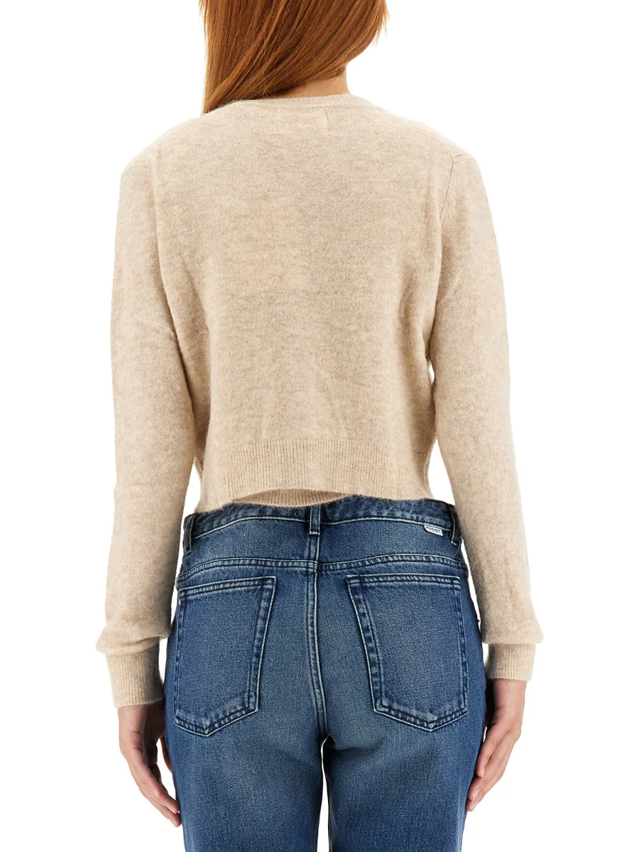 MARANT ÉTOILE Button-front V-neck Cardigan - Image 3