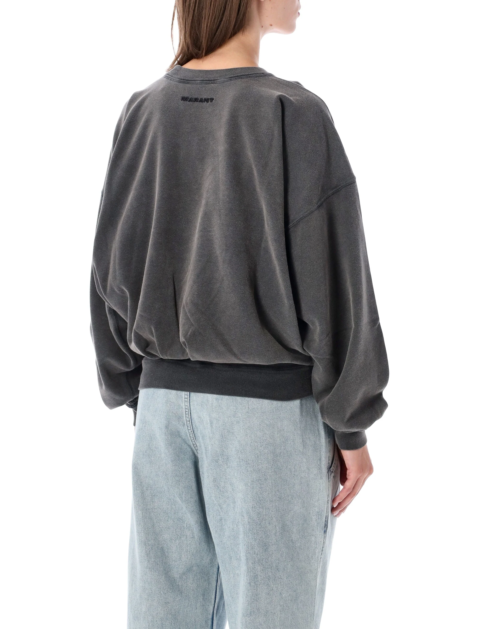 Marant Etoile The Sauria Mini Draped Long Sleeve T-Shirt - Women's - Image 4