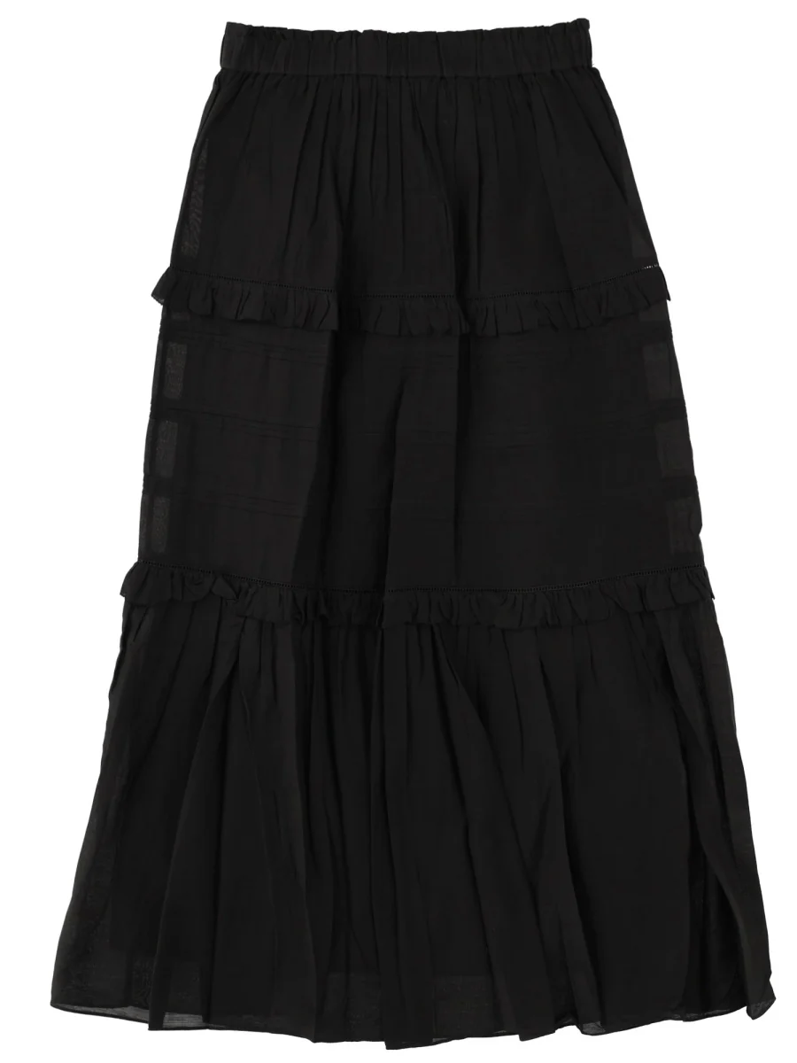 MARANT ÉTOILE Volodia Cotton Long Skirt - Image 2