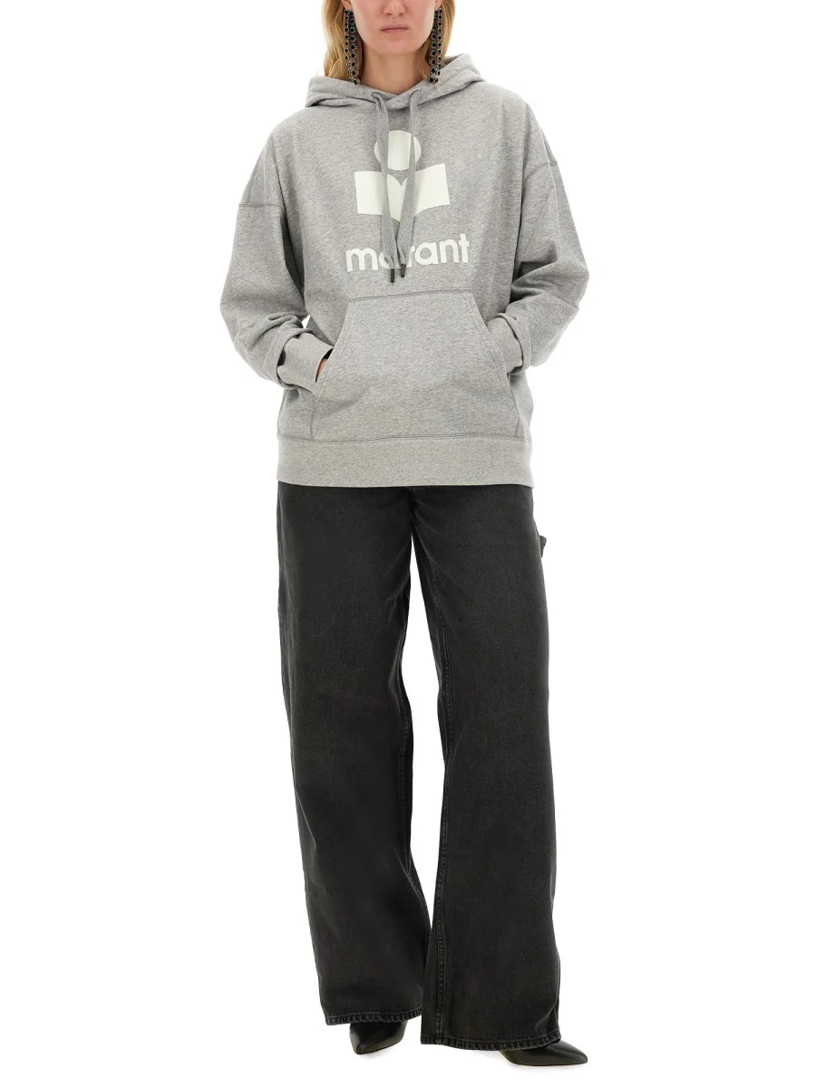 MARANT ÉTOILE Wide Leg Cargo Jeans - Image 2