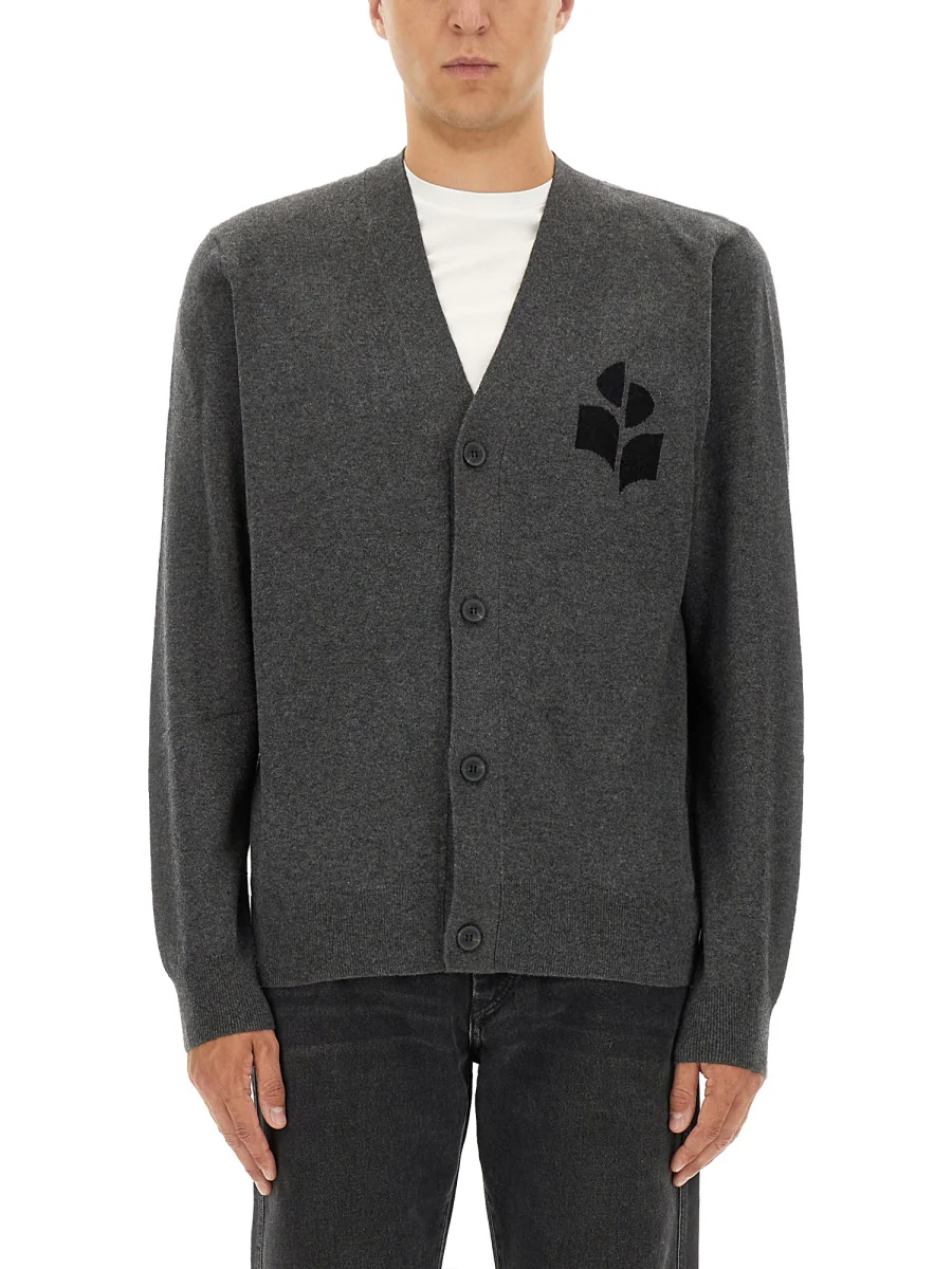 Marant Logo Cardigan