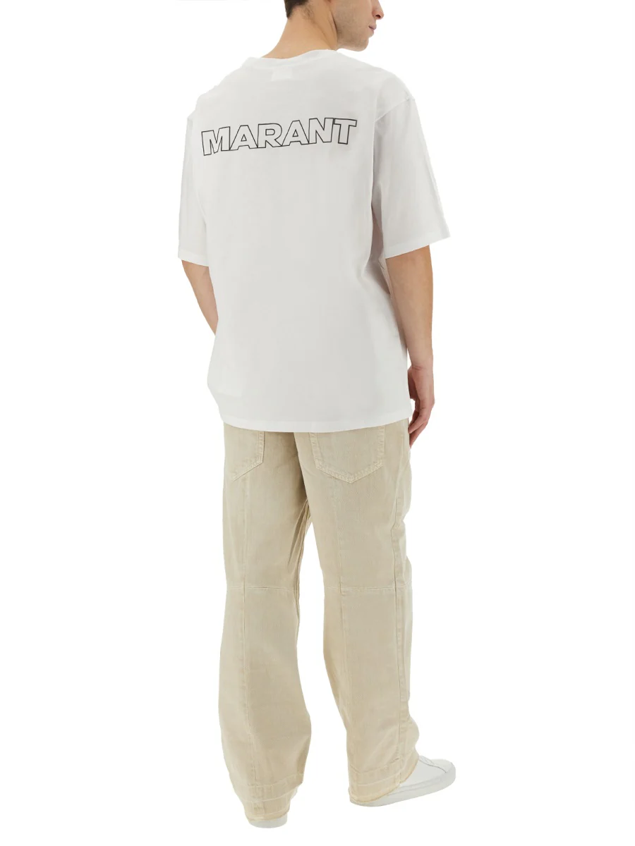 Marant Oversized Fit T-Shirt - Image 2