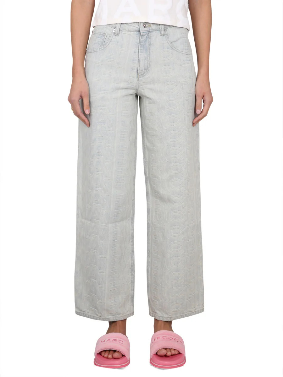 MARC JACOBS Monogram Denim Jeans