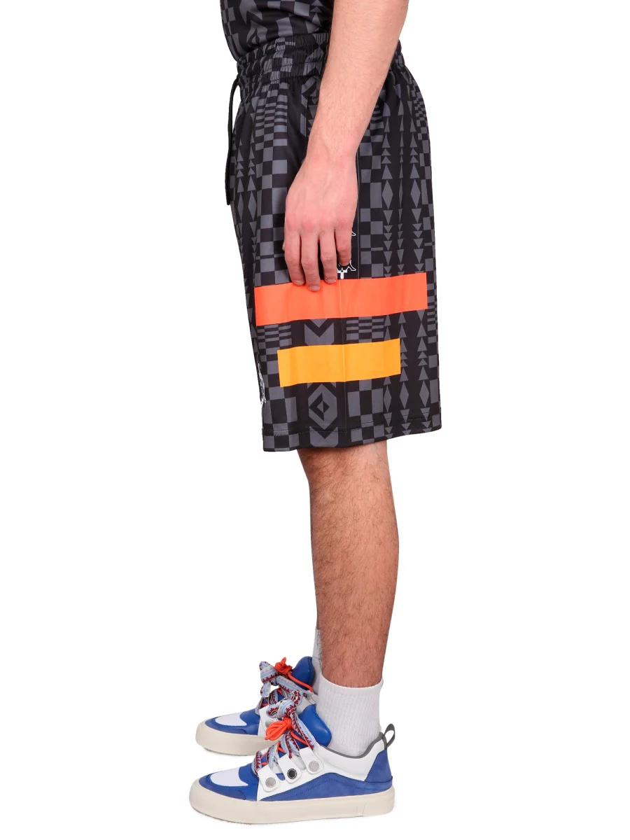 Marcelo Burlon County Of Milan Mini Bermuda Shorts for Men - Spring/Summer 2025 - Image 3