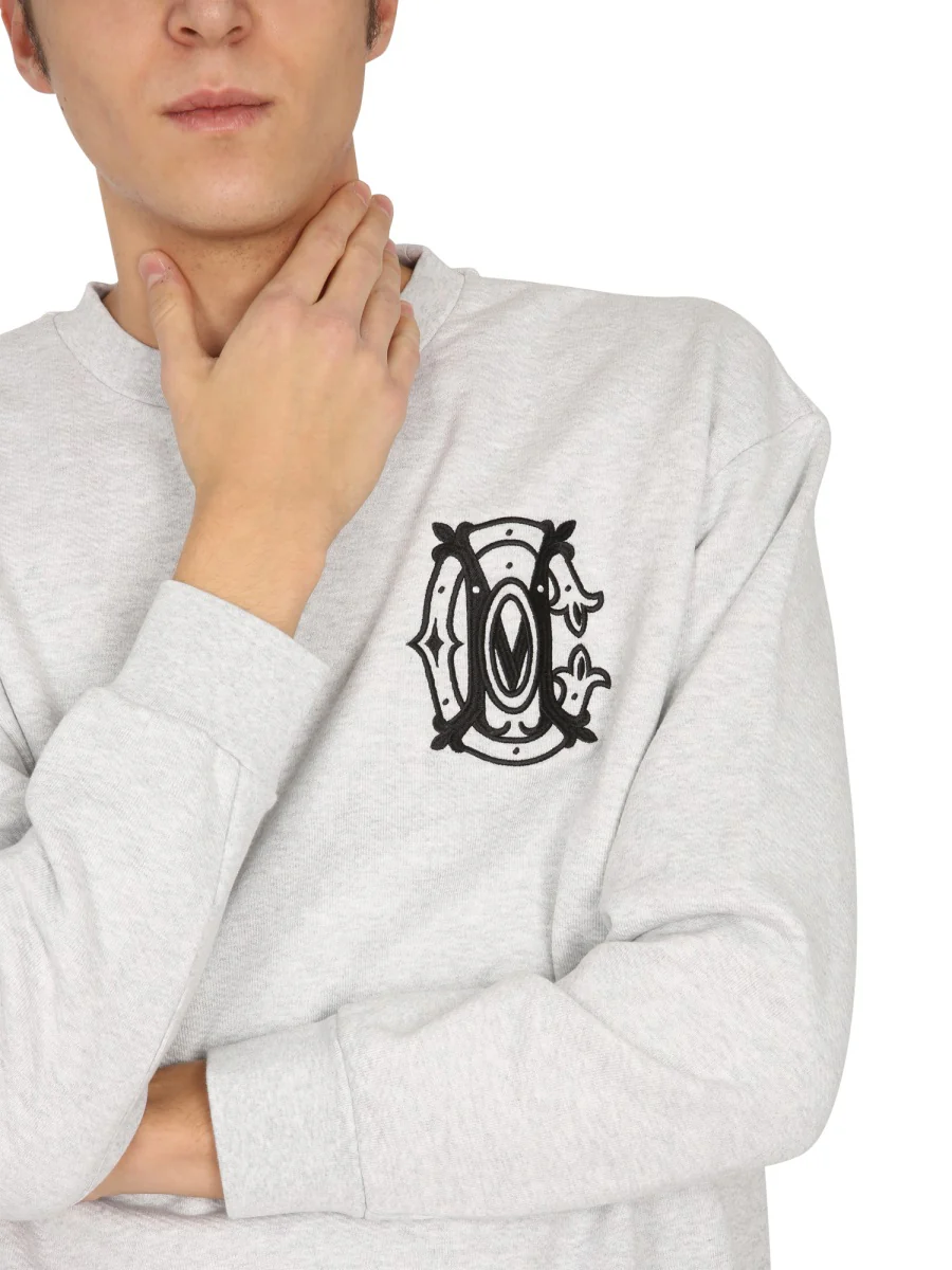 MARCELO BURLON COUNTY OF MILAN Monogram Logo Sweatshirt - Image 4