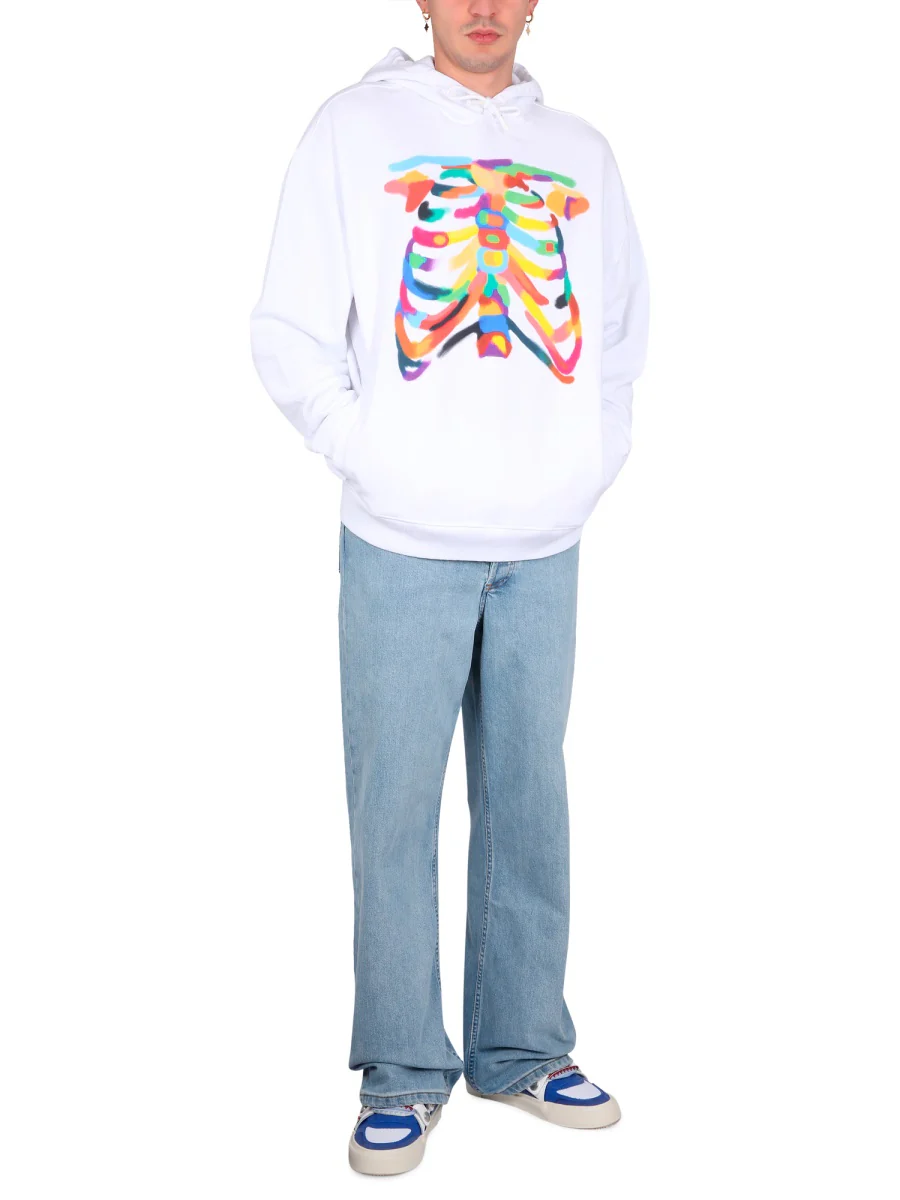 MARCELO BURLON COUNTY OF MILAN Rib Cage Sweatshirt - Image 2