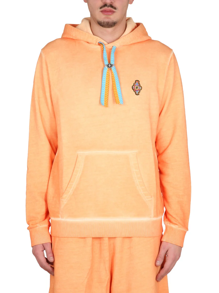 MARCELO BURLON COUNTY OF MILAN Sunset Cross Regular Sweatshirt