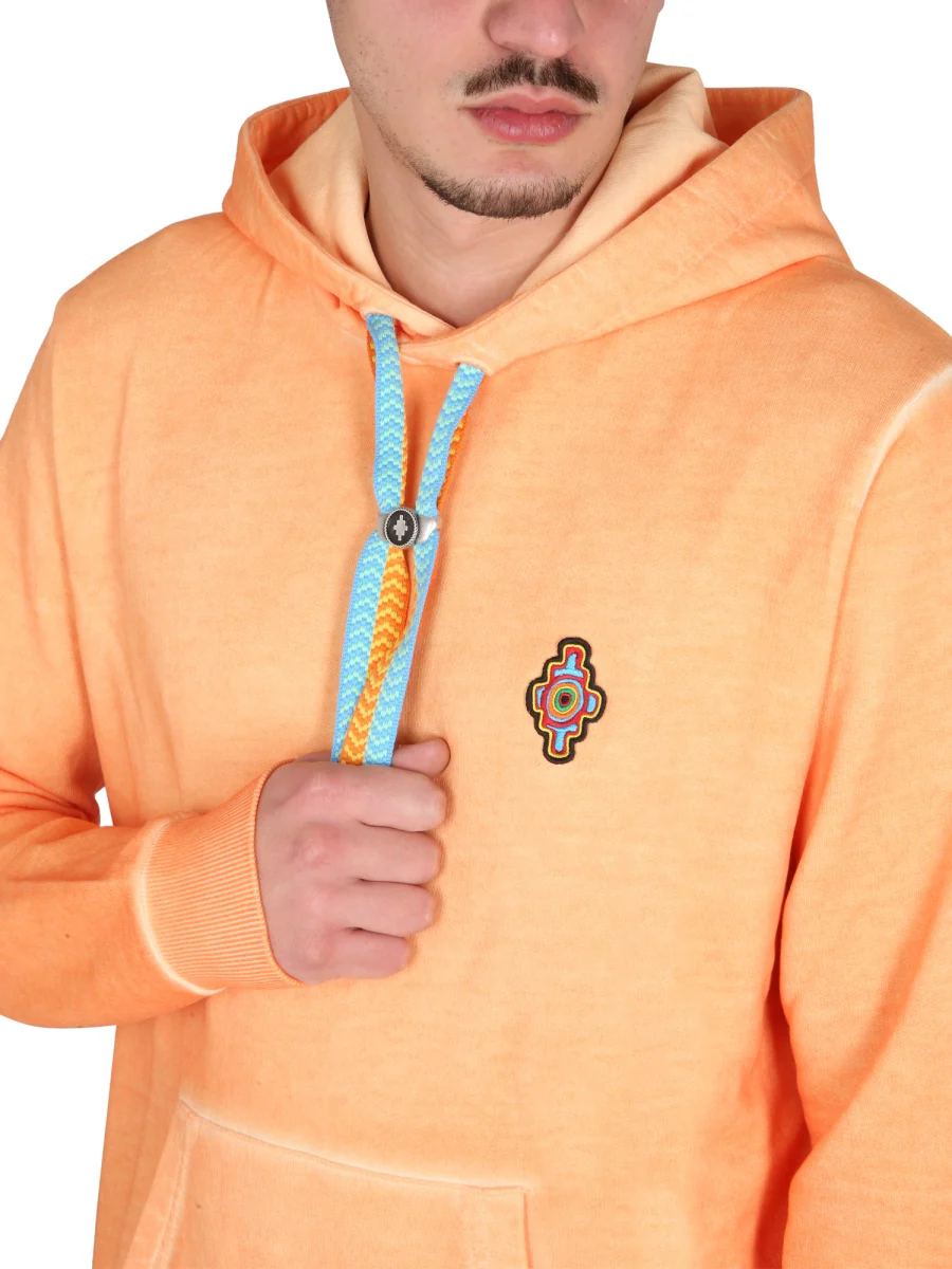 MARCELO BURLON COUNTY OF MILAN Sunset Cross Regular Sweatshirt - Image 4